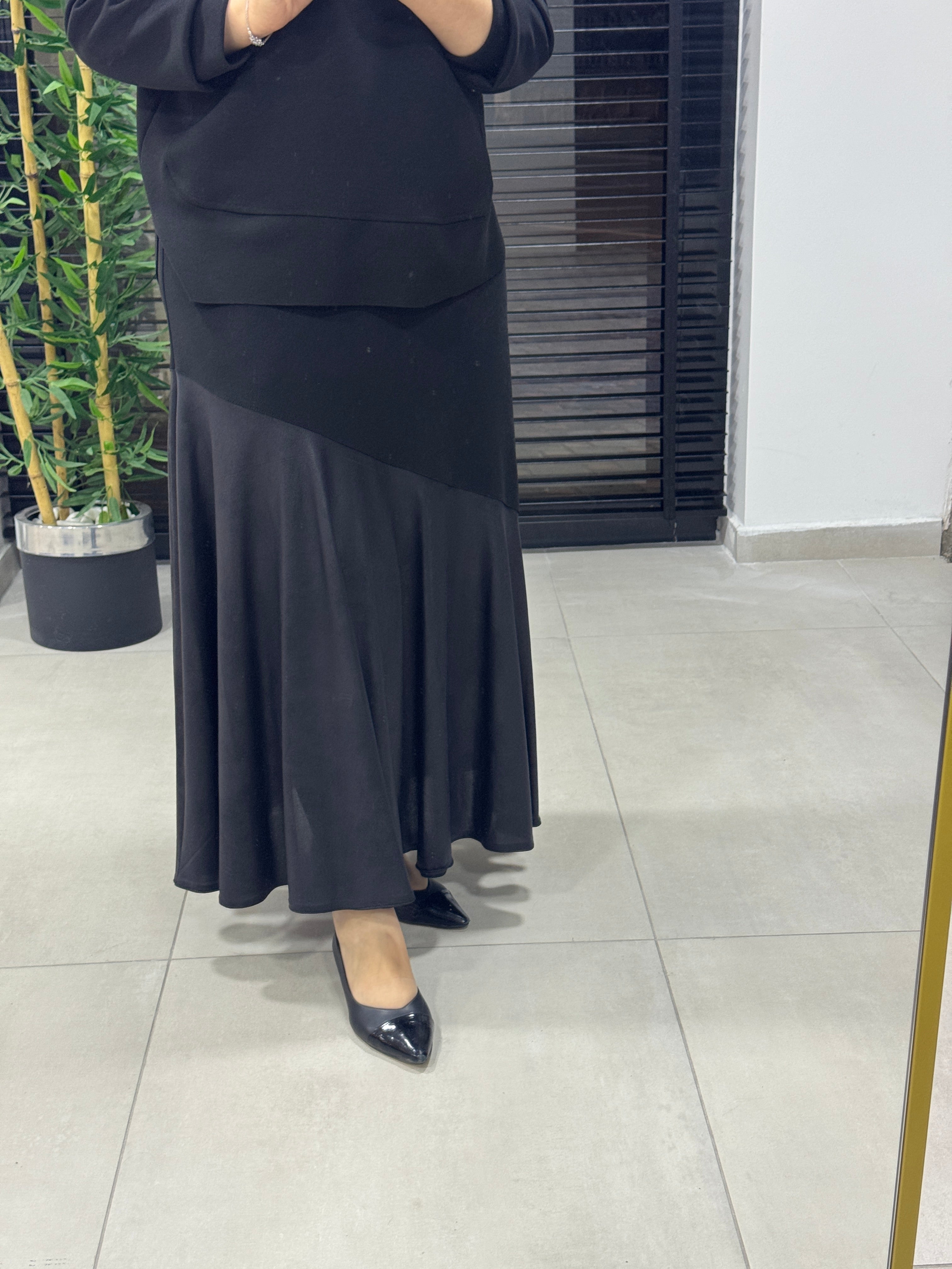 KÜBRA ALTI DERİLİ ETEK(2698)