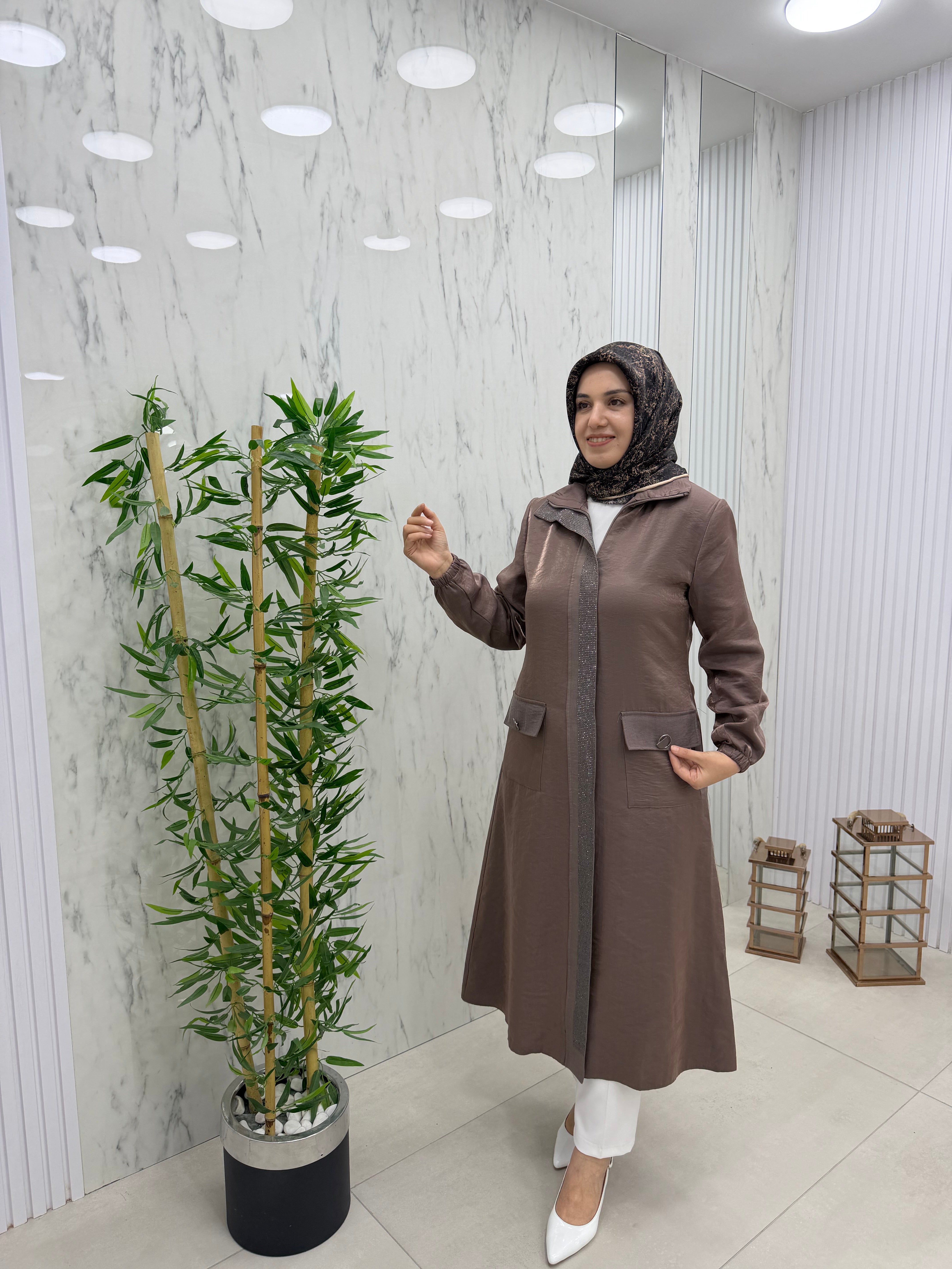 SARAN MODA PAT TAŞLI KAP