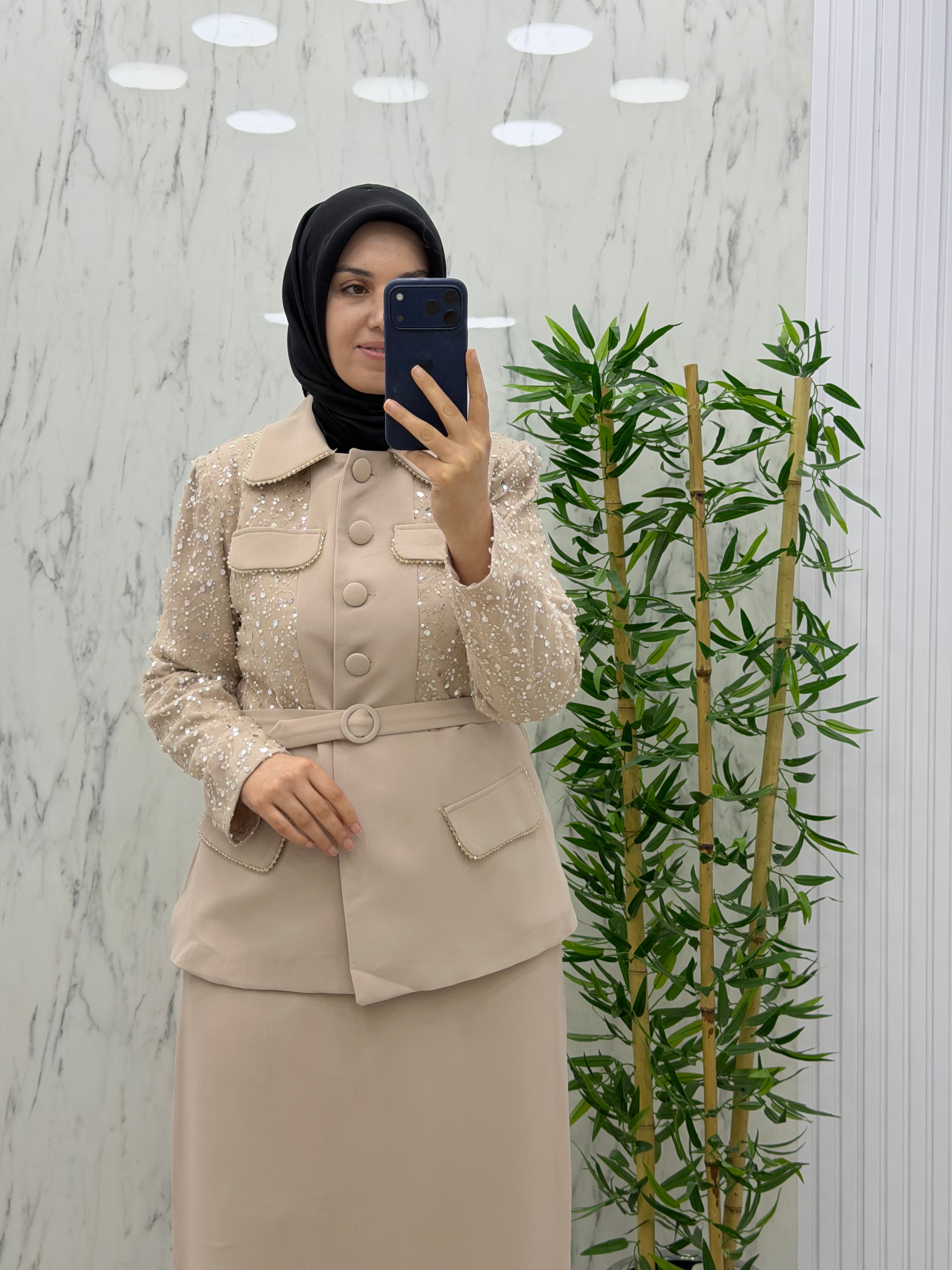 KİBRİT PUL PAYET ETEKLİ TAKIM(633)