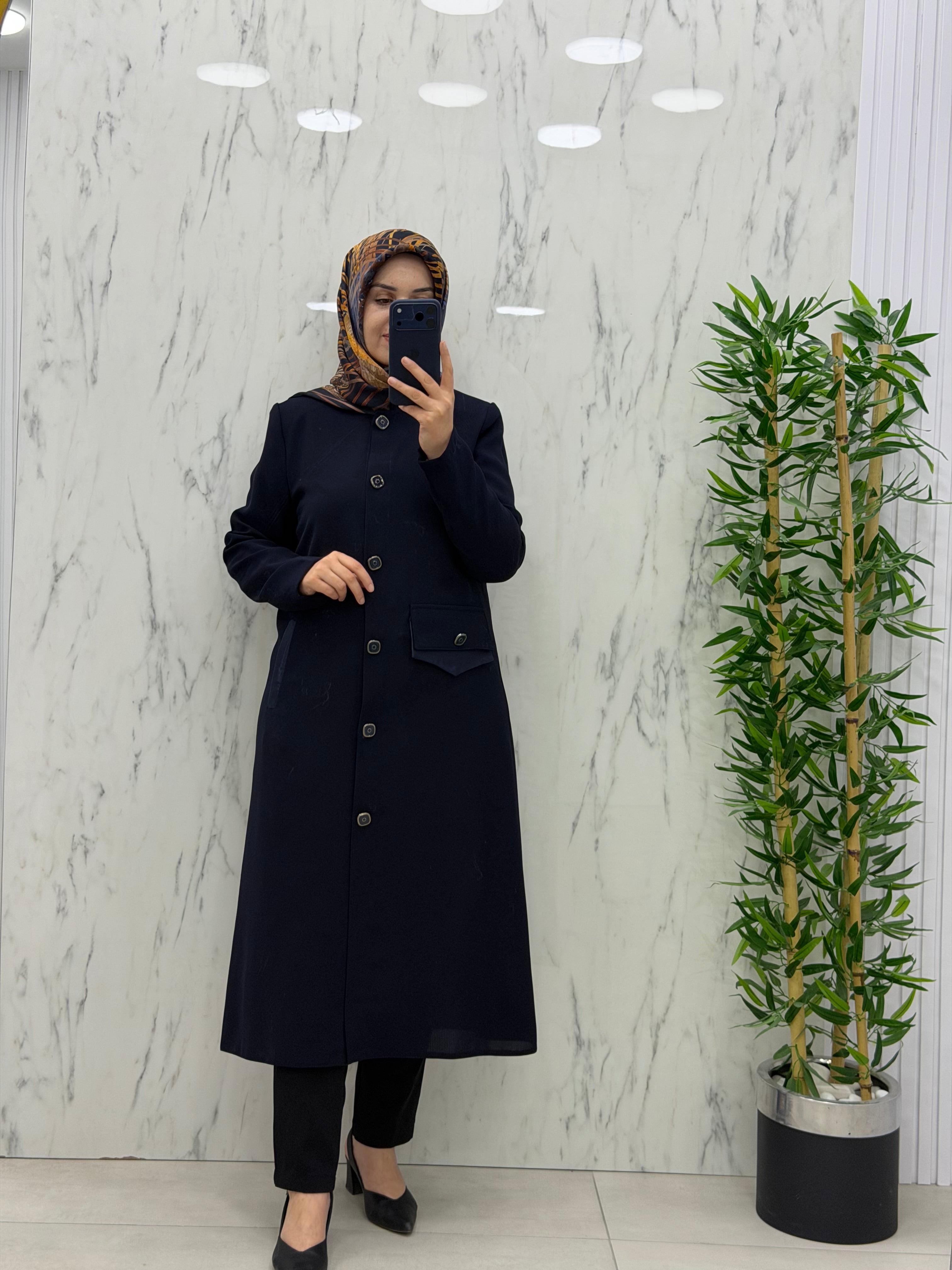 SARAN STORE DÜĞMELİ KAP(3008)