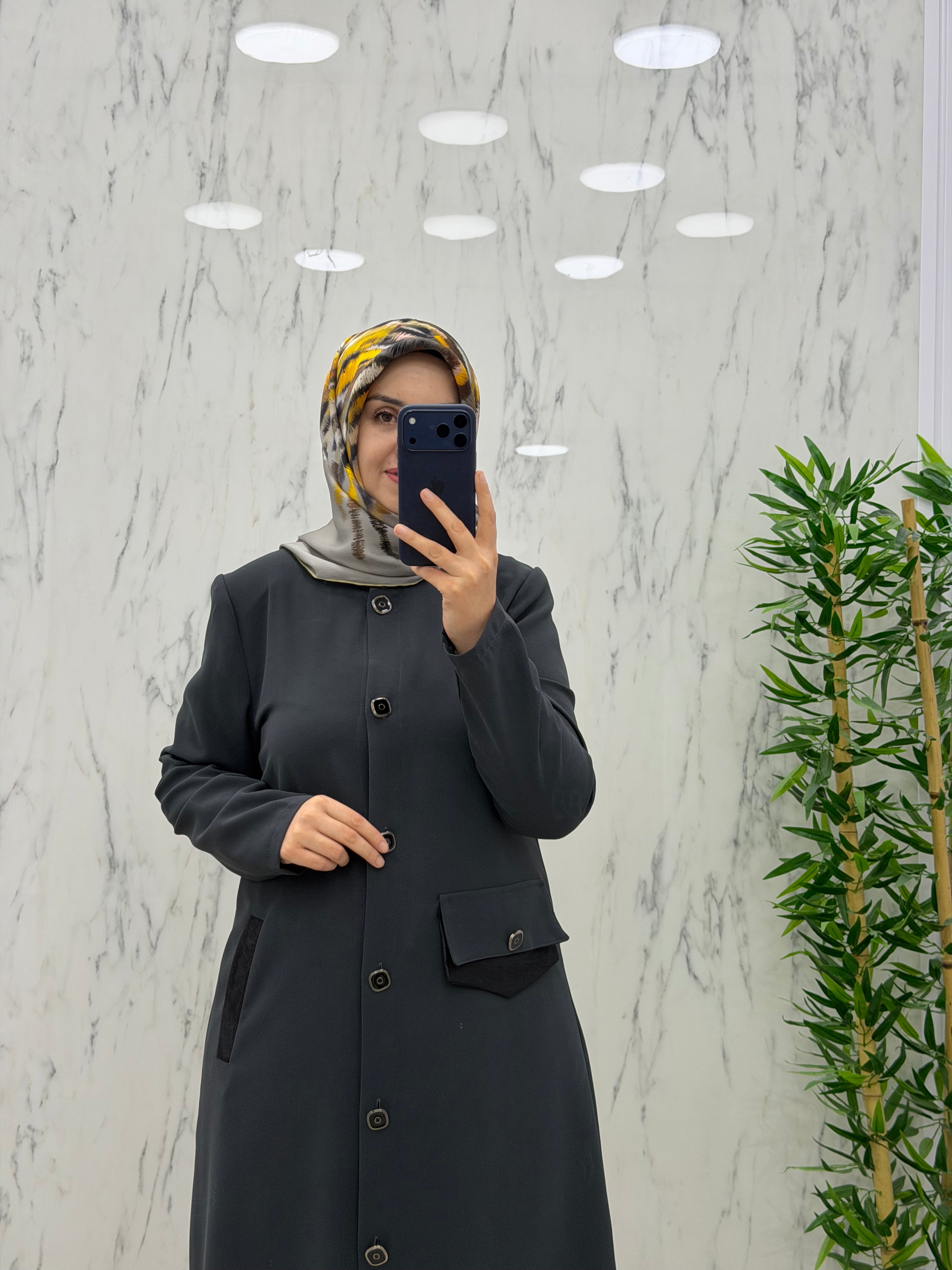 SARAN STORE DÜĞMELİ KAP(3008)