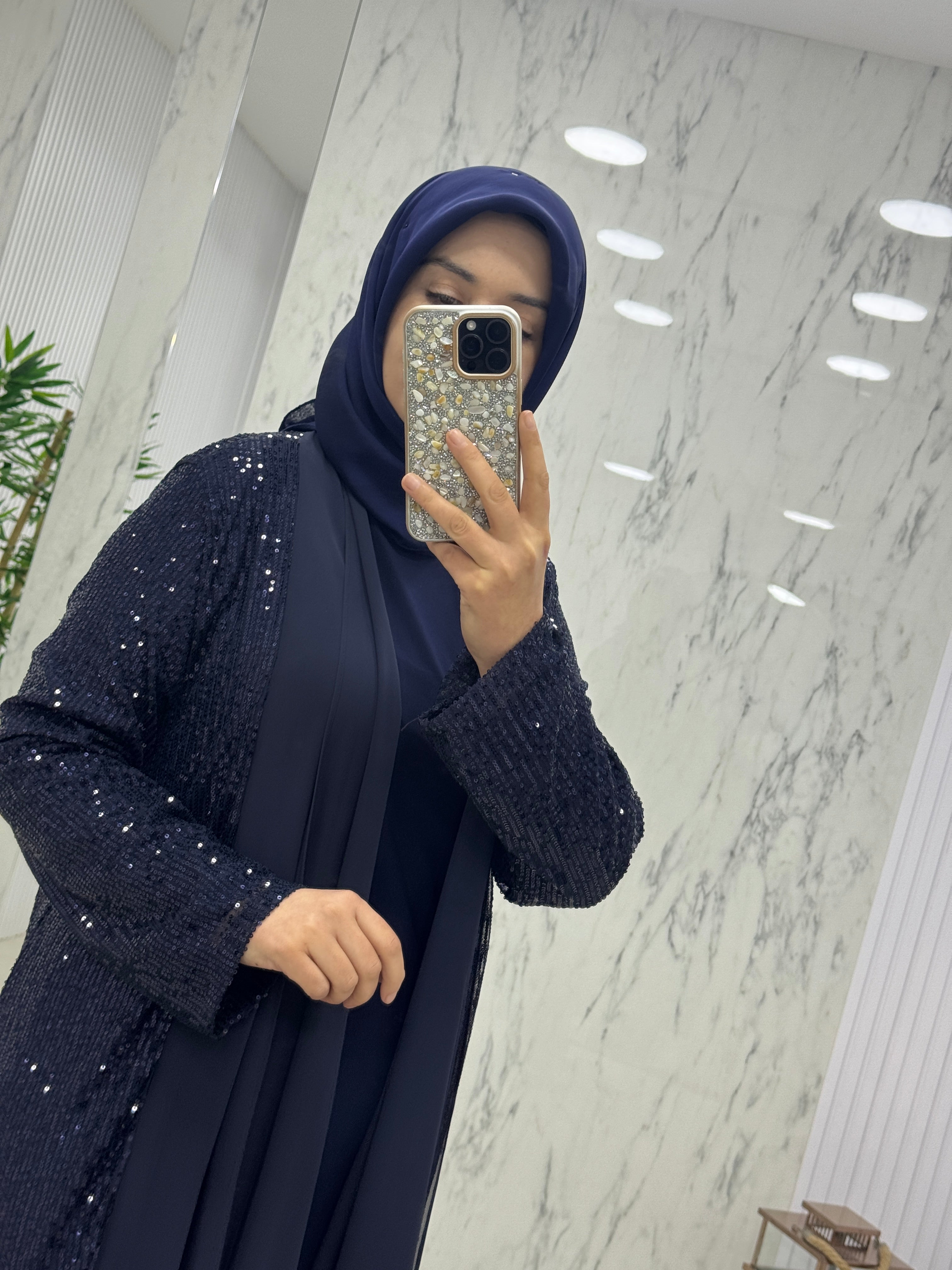 NİHAL PULLU PAYETLİ 3'LÜ TAKIM(7213)