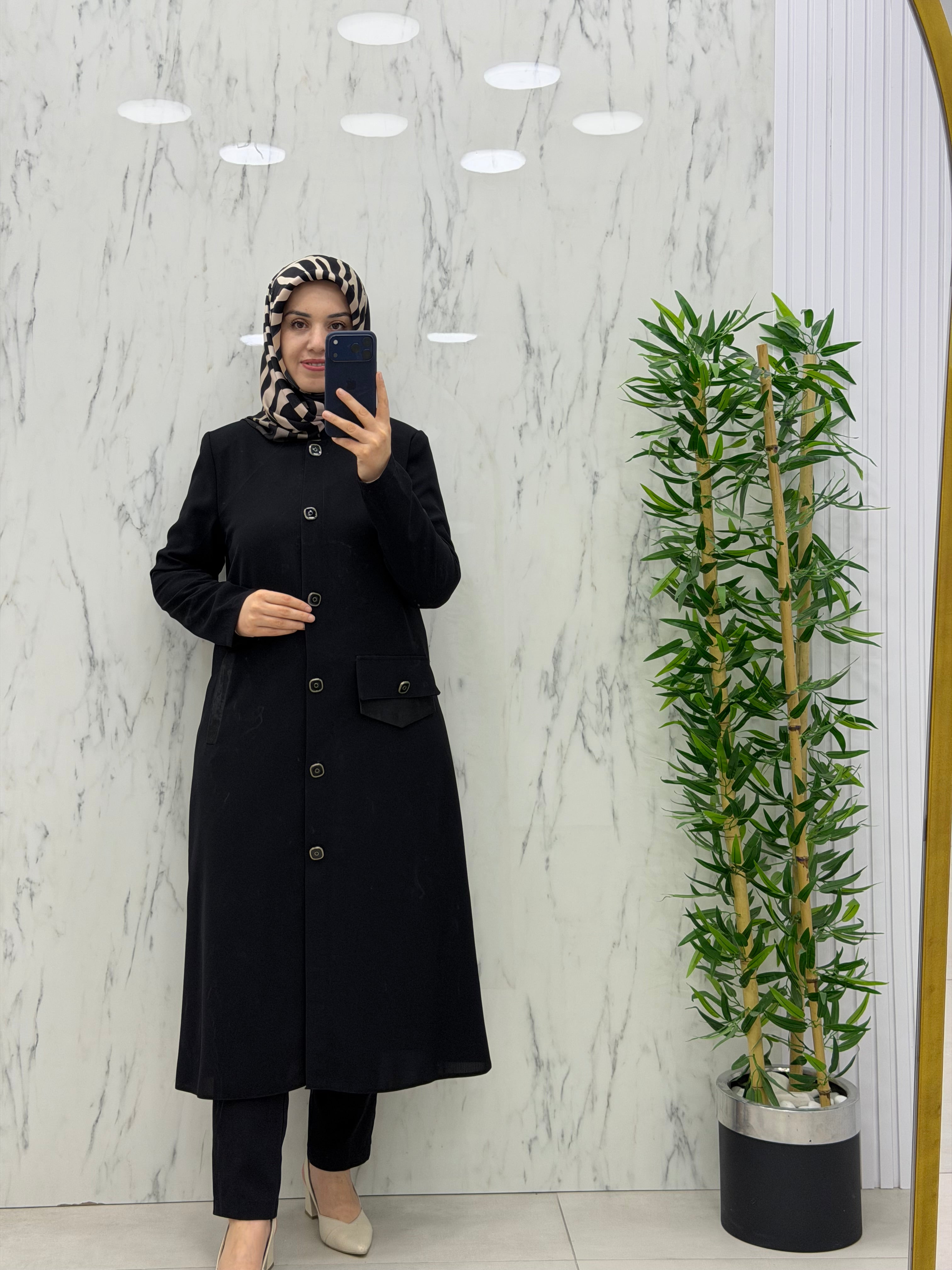 SARAN STORE DÜĞMELİ KAP(3008)