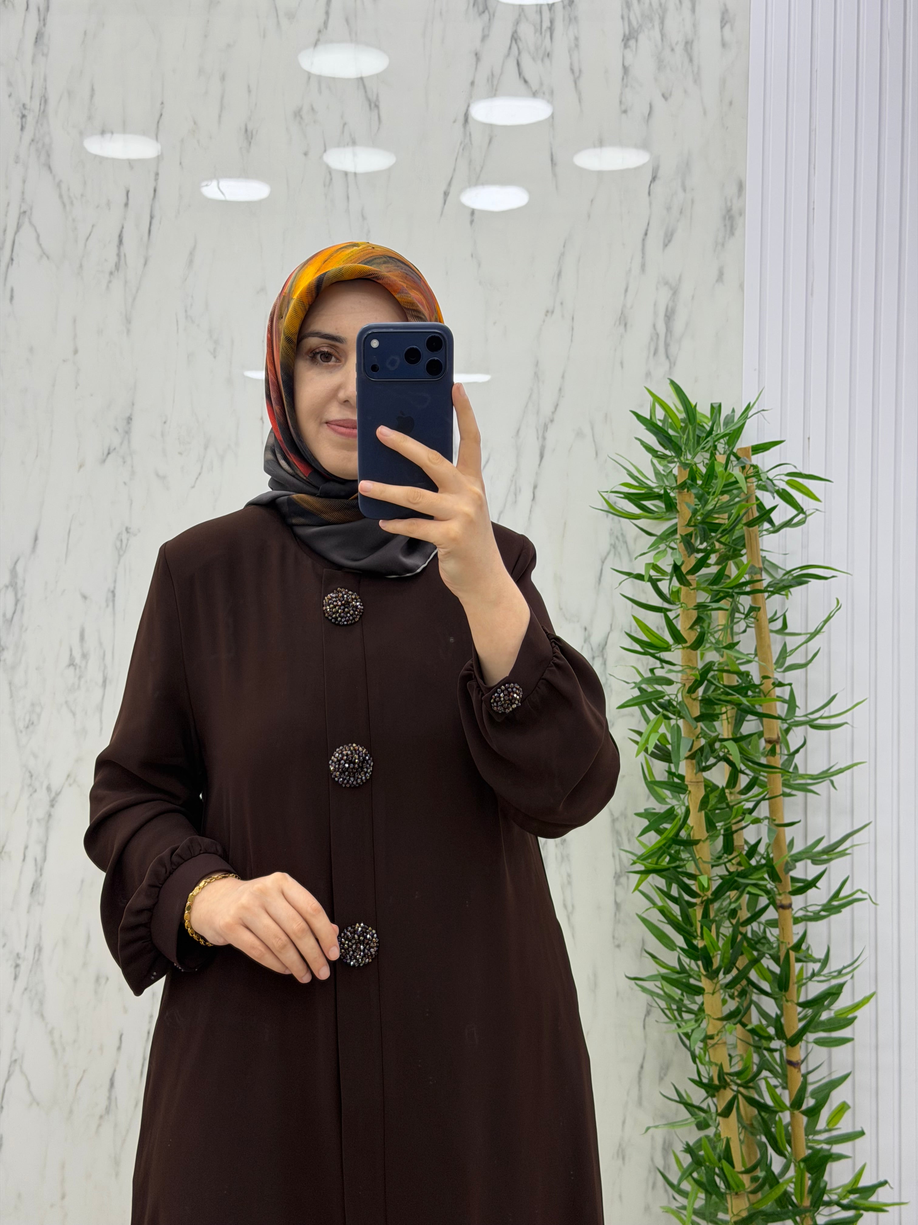 MUSAB İŞLEME TAŞLI FERACE(7634)