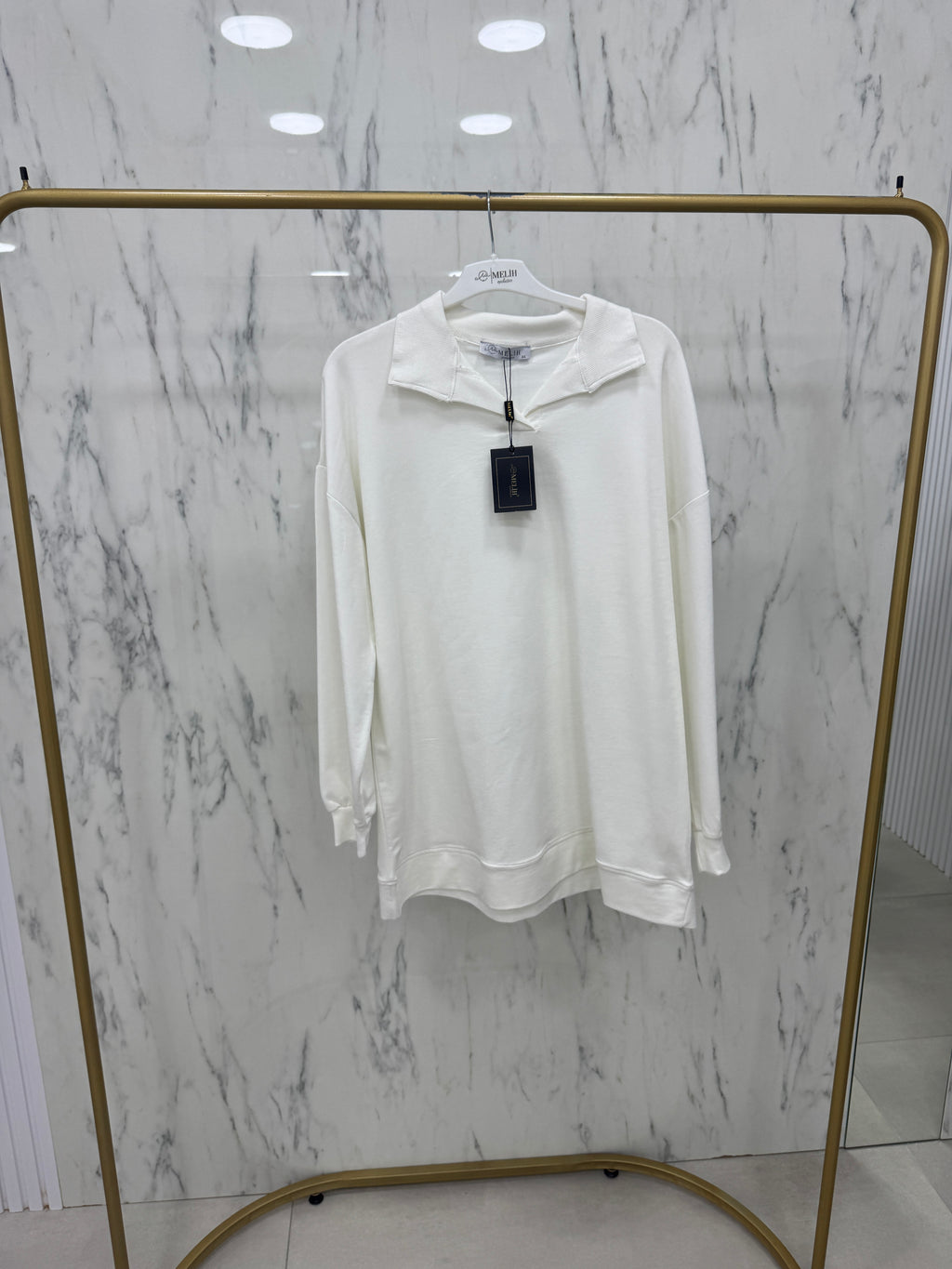 MELİH GÖMLEK YAKA TUNİK