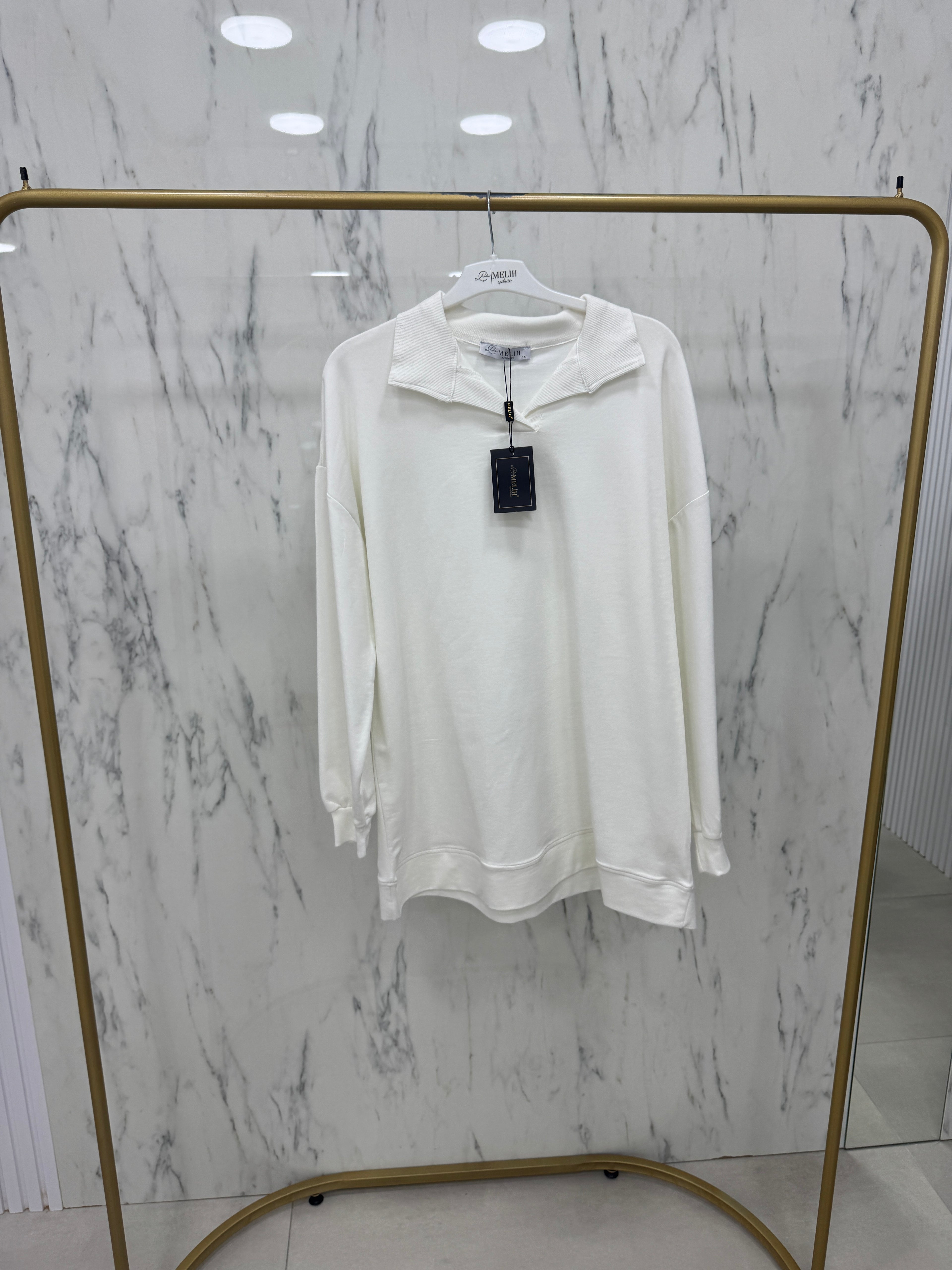 MELİH GÖMLEK YAKA TUNİK