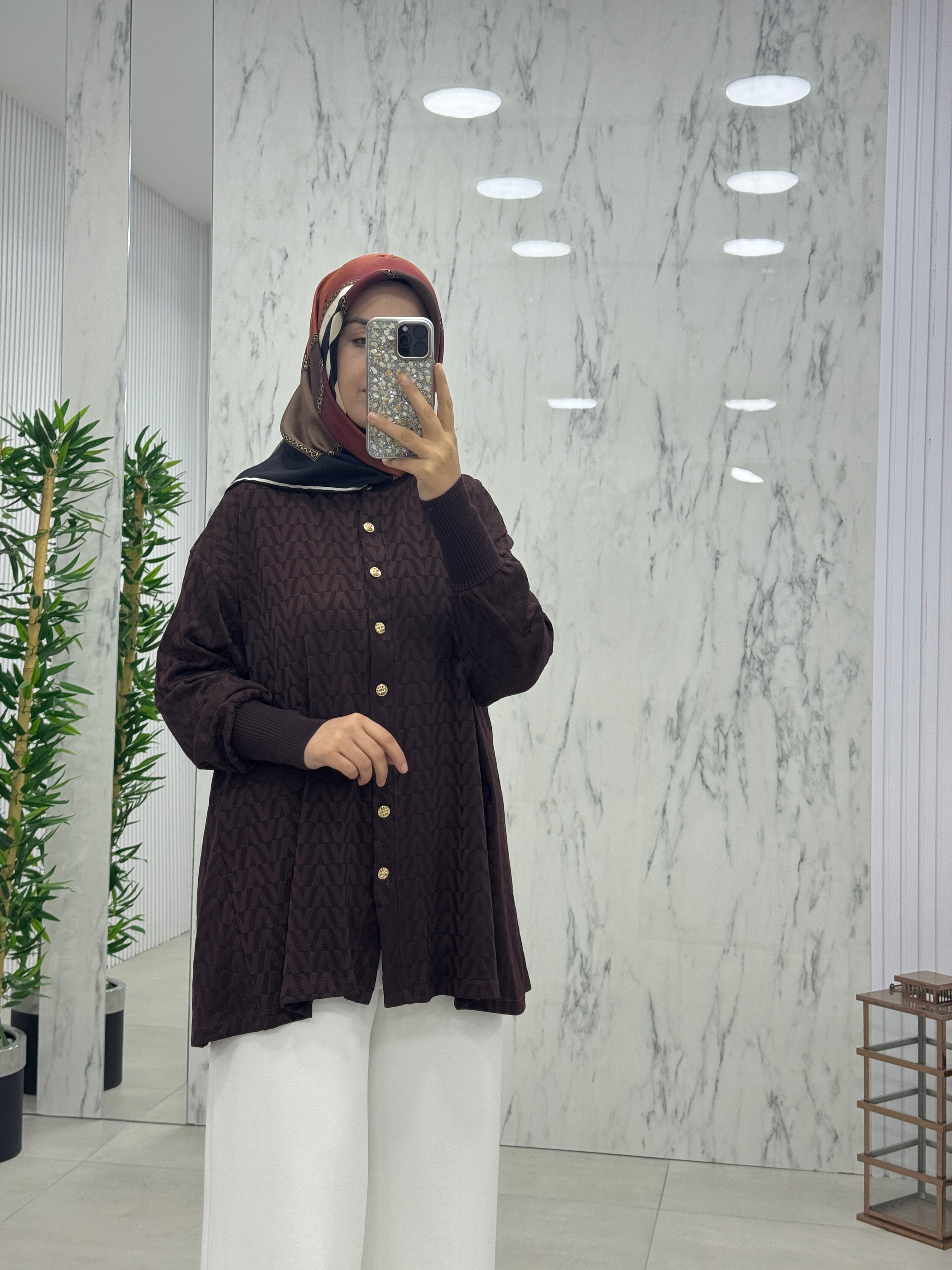 KADO V DESENLİ GÖMLEK (257728)