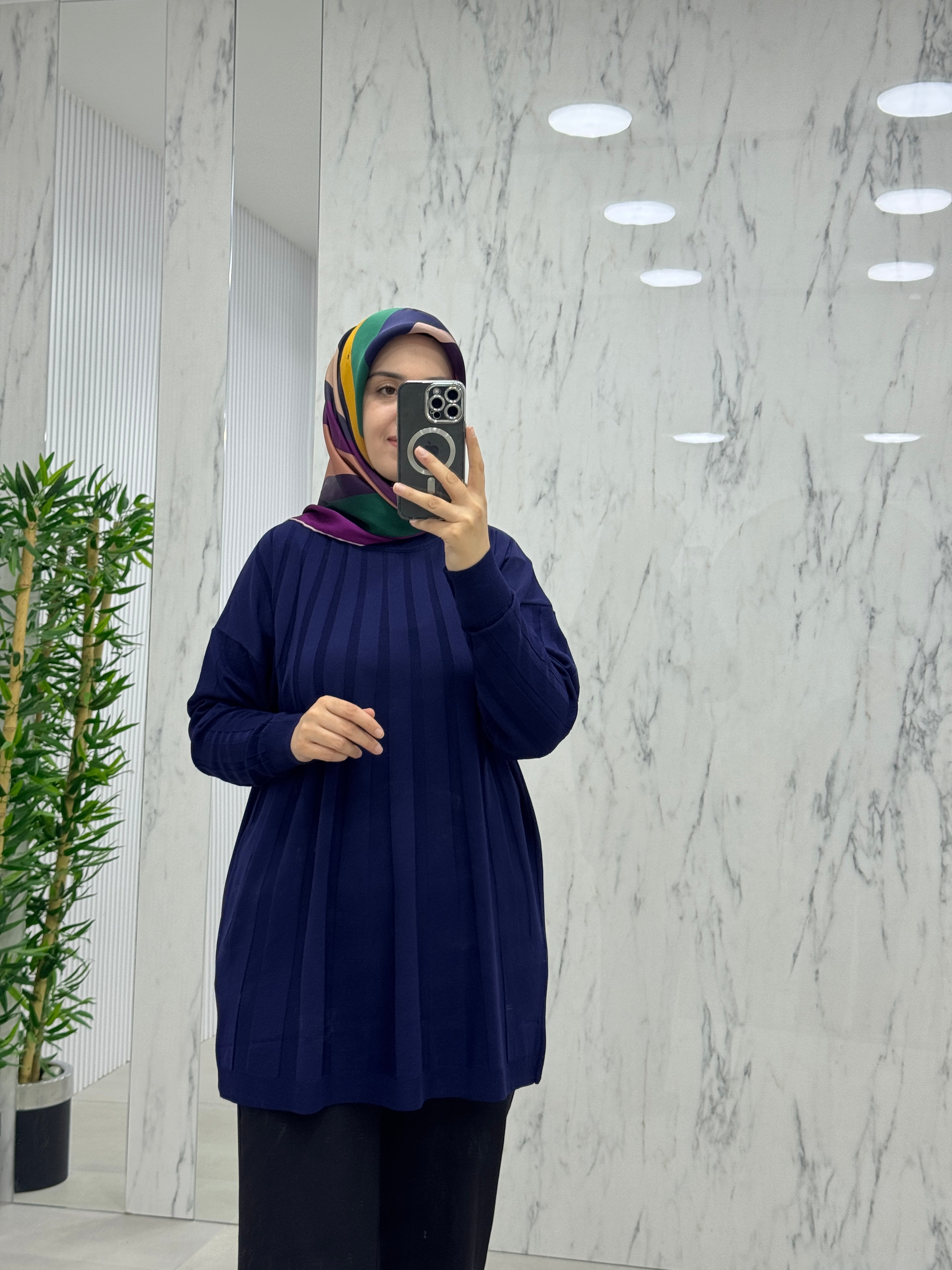 KADO MERSERİZE RIBBED TUNİK (2725509)