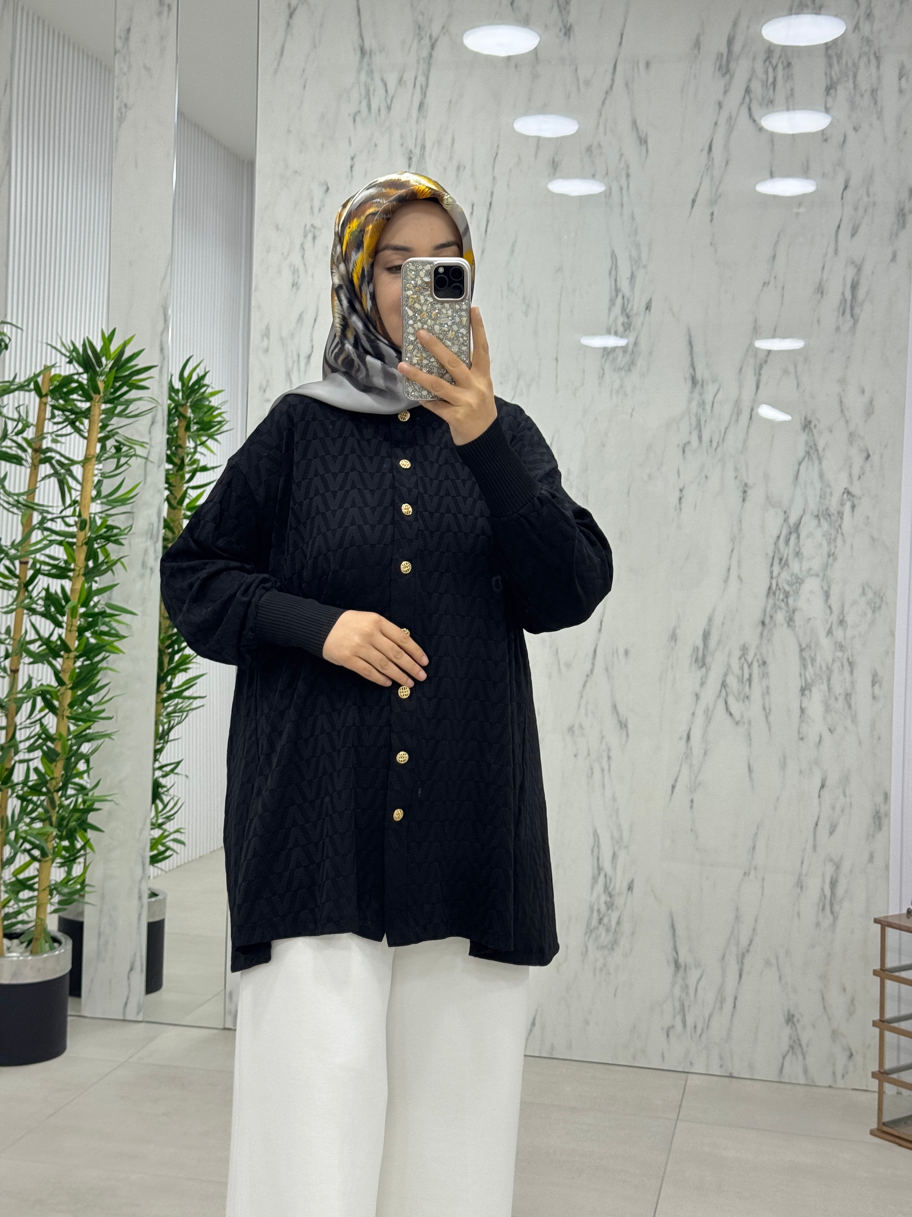 KADO V DESENLİ GÖMLEK (257728)