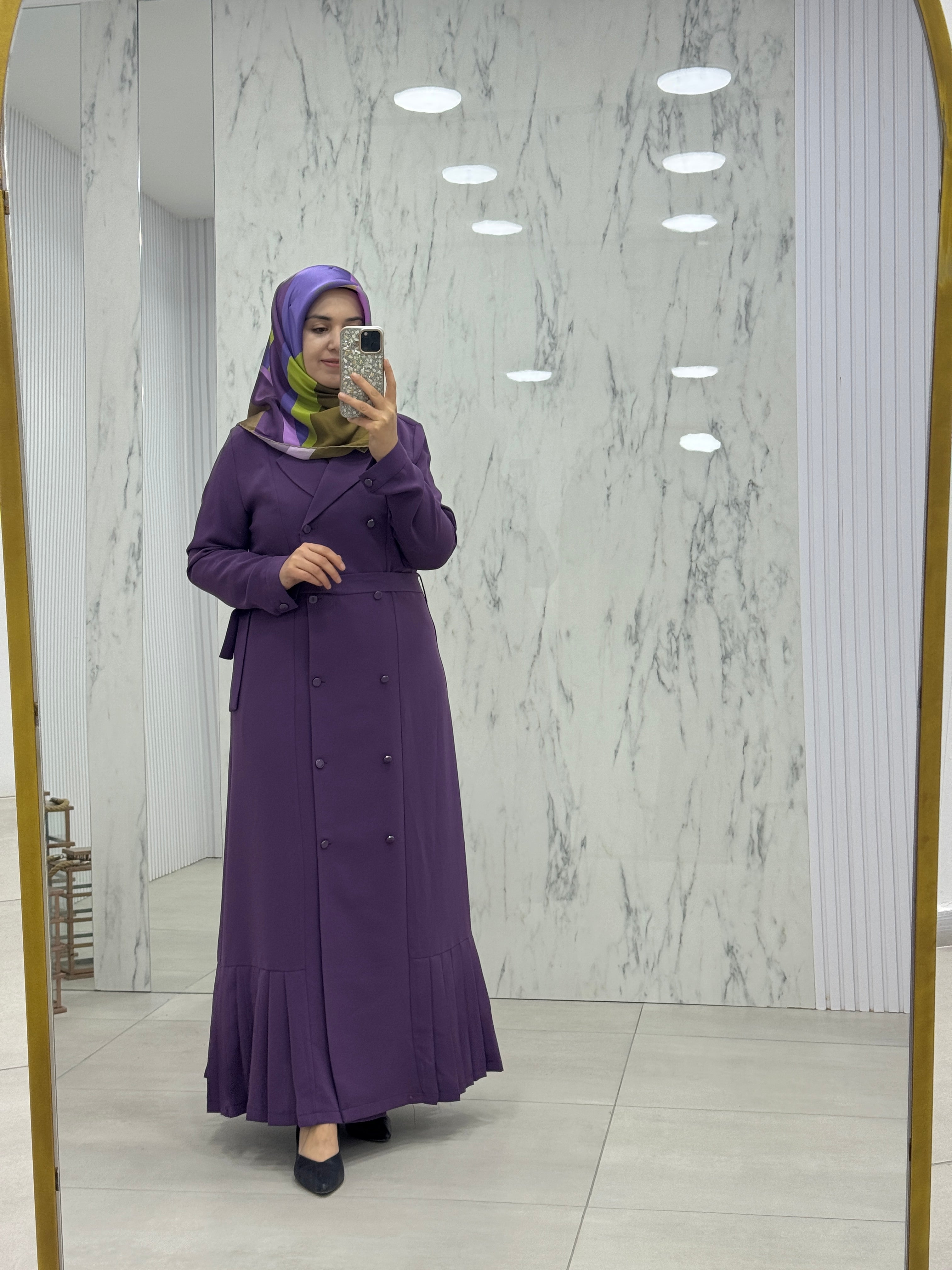 FREEMOOD ELBİSE FERACE (25004)