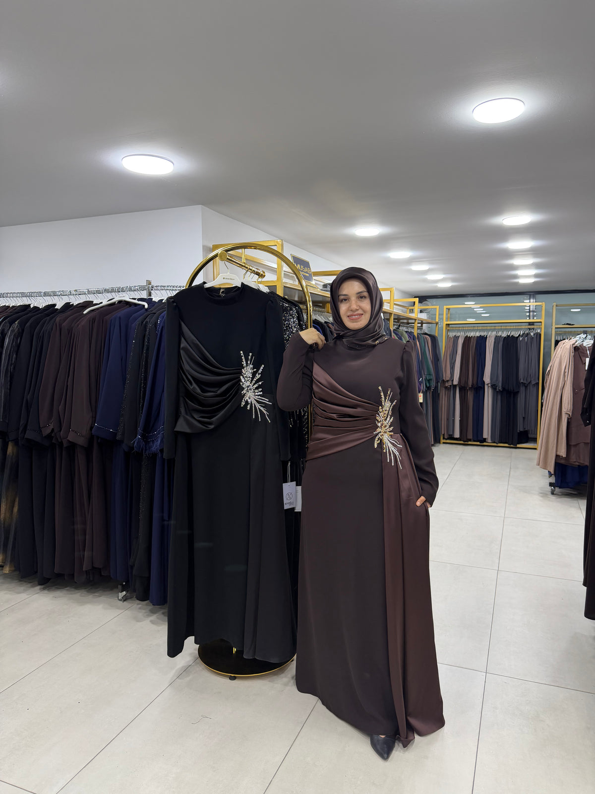 ÇINAR ÖZKAN BELİ TAŞLI ABİYE