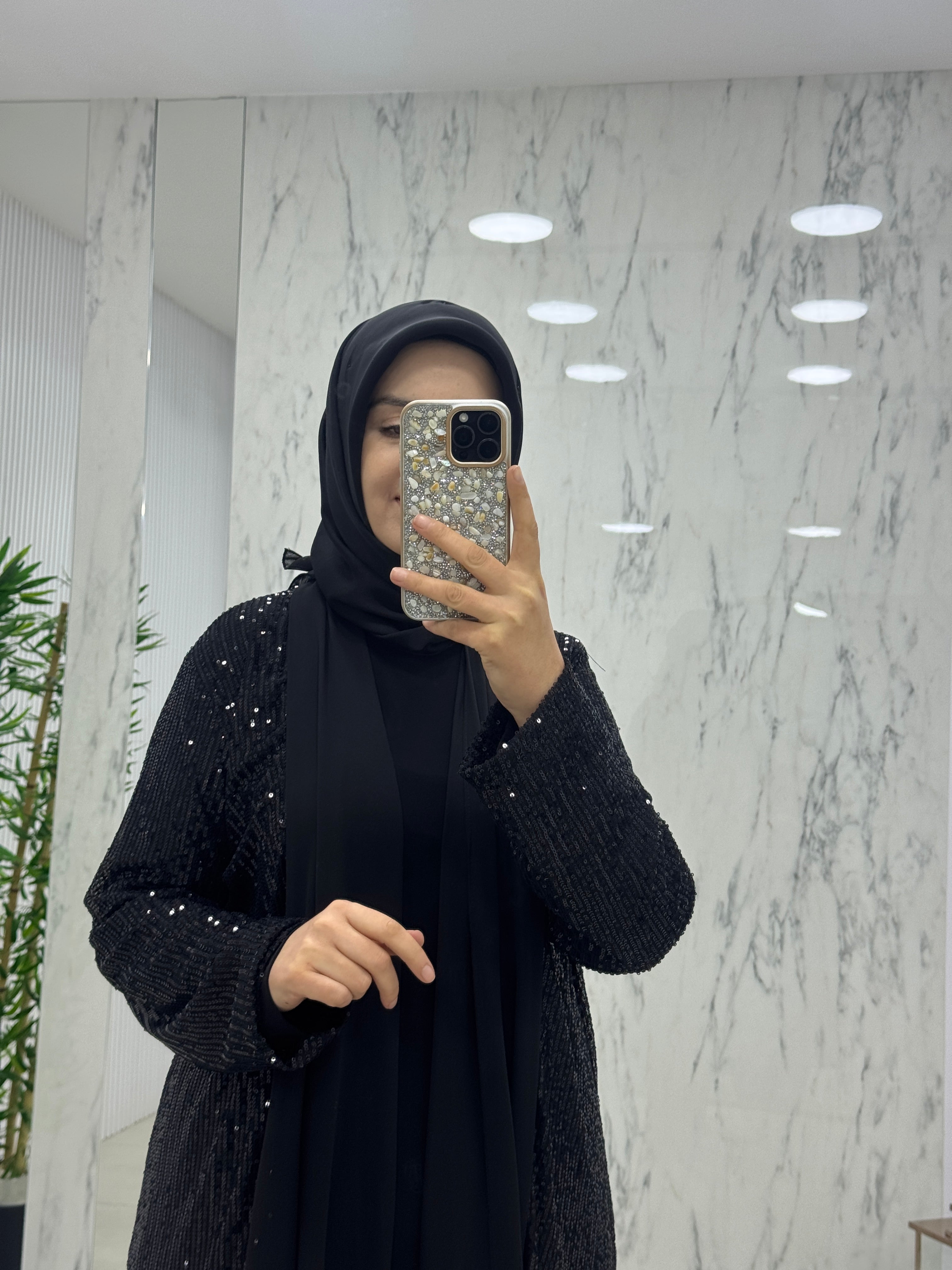 NİHAL PULLU PAYETLİ 3'LÜ TAKIM(7213)