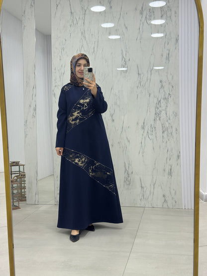 NİHAL TAŞLI OYSHO ELBİSE(7403)