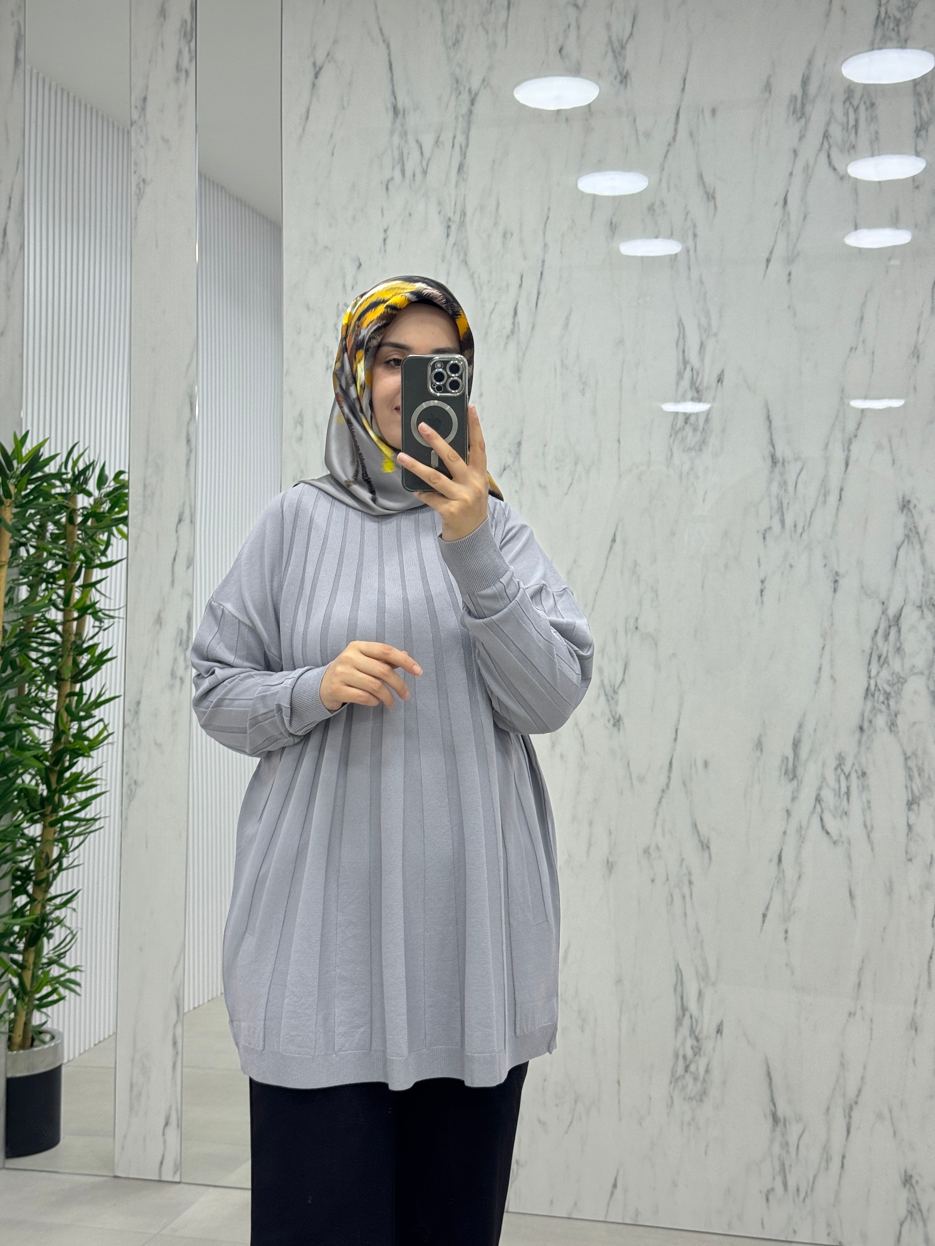 KADO MERSERİZE RIBBED TUNİK (2725509)