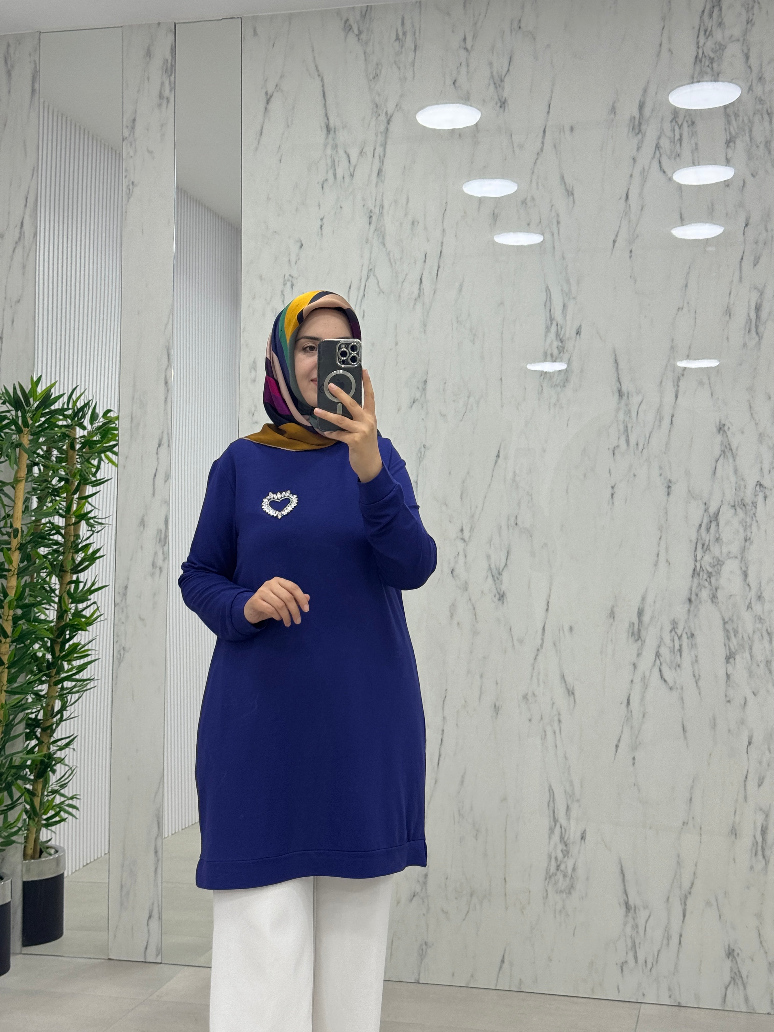 KADO KALP DETAY PENYE TUNİK (257001)