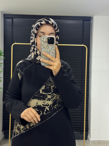 NİHAL TAŞLI OYSHO ELBİSE(7403)