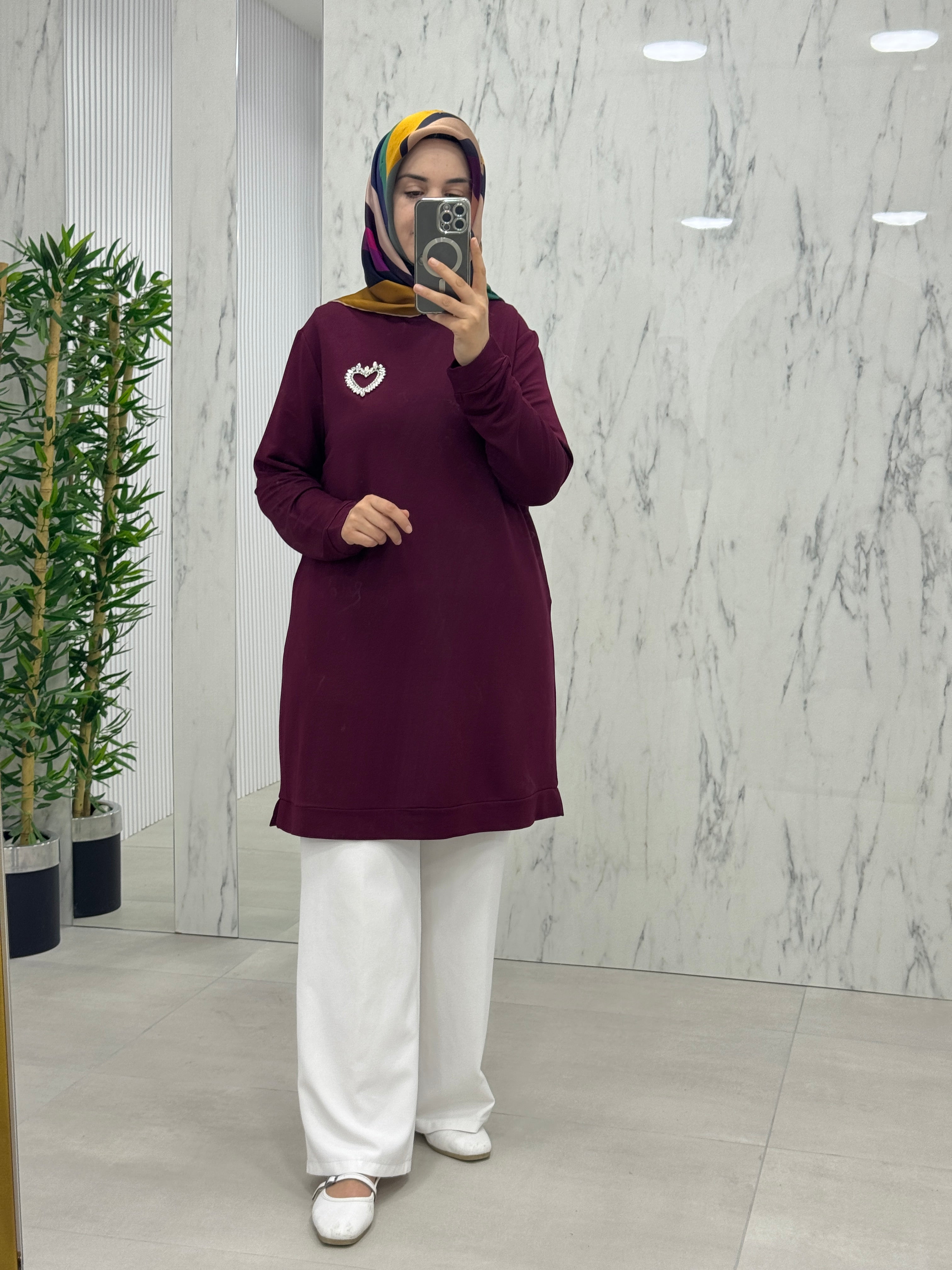 KADO KALP DETAY PENYE TUNİK (257001)