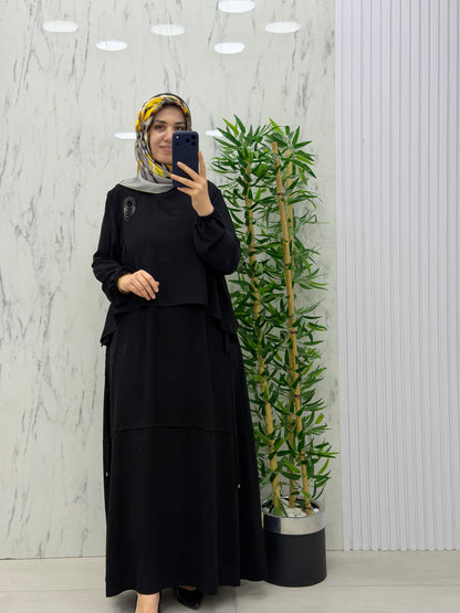 MUSAB YENİ DUBAİ ELBİSE(8621)