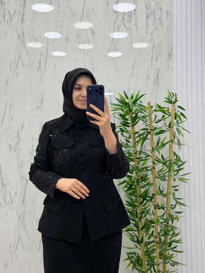 KİBRİT PUL PAYET ETEKLİ TAKIM(633)