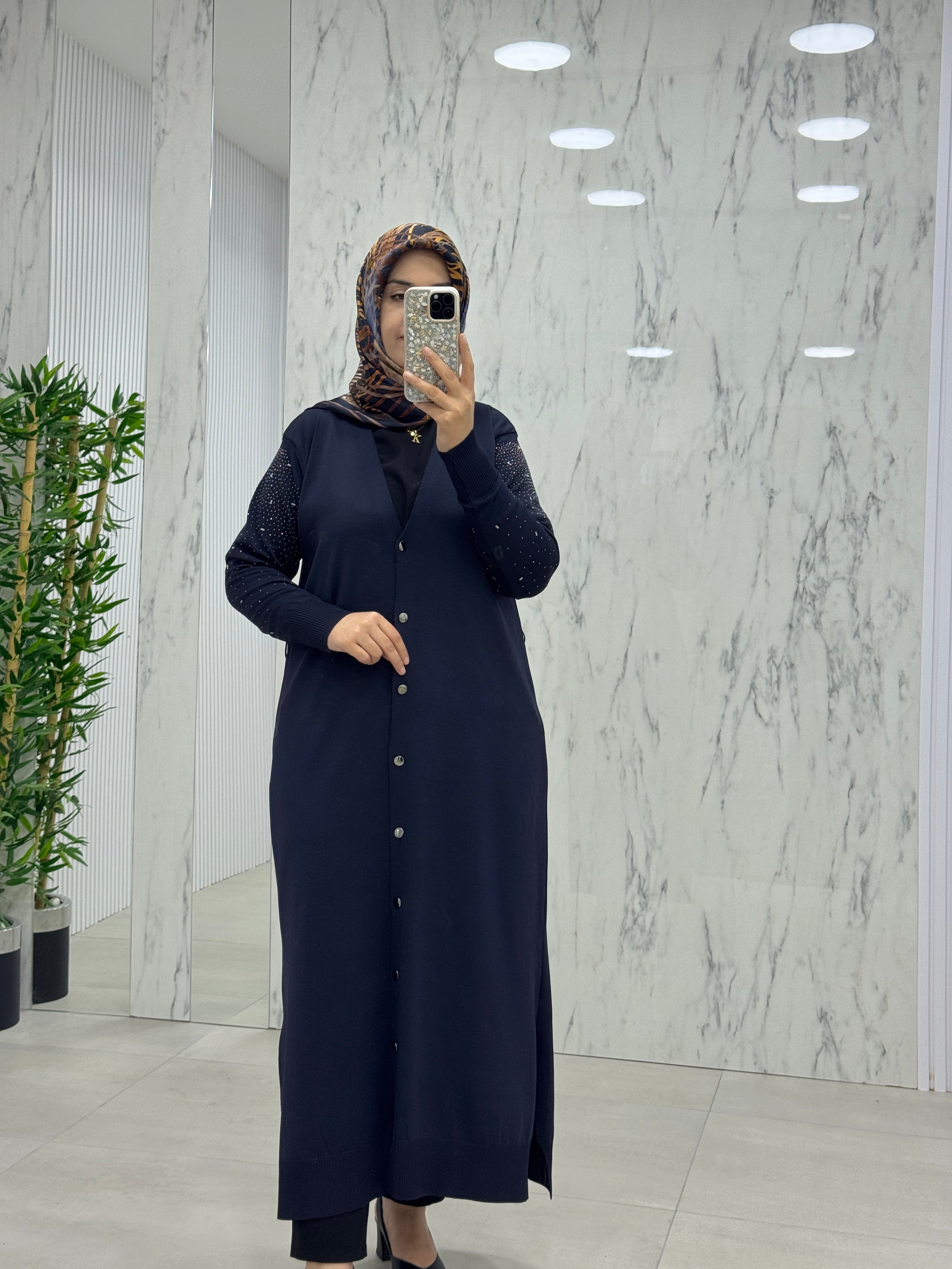 KADO KOLLARI TAŞLI HIRKA (2725003)