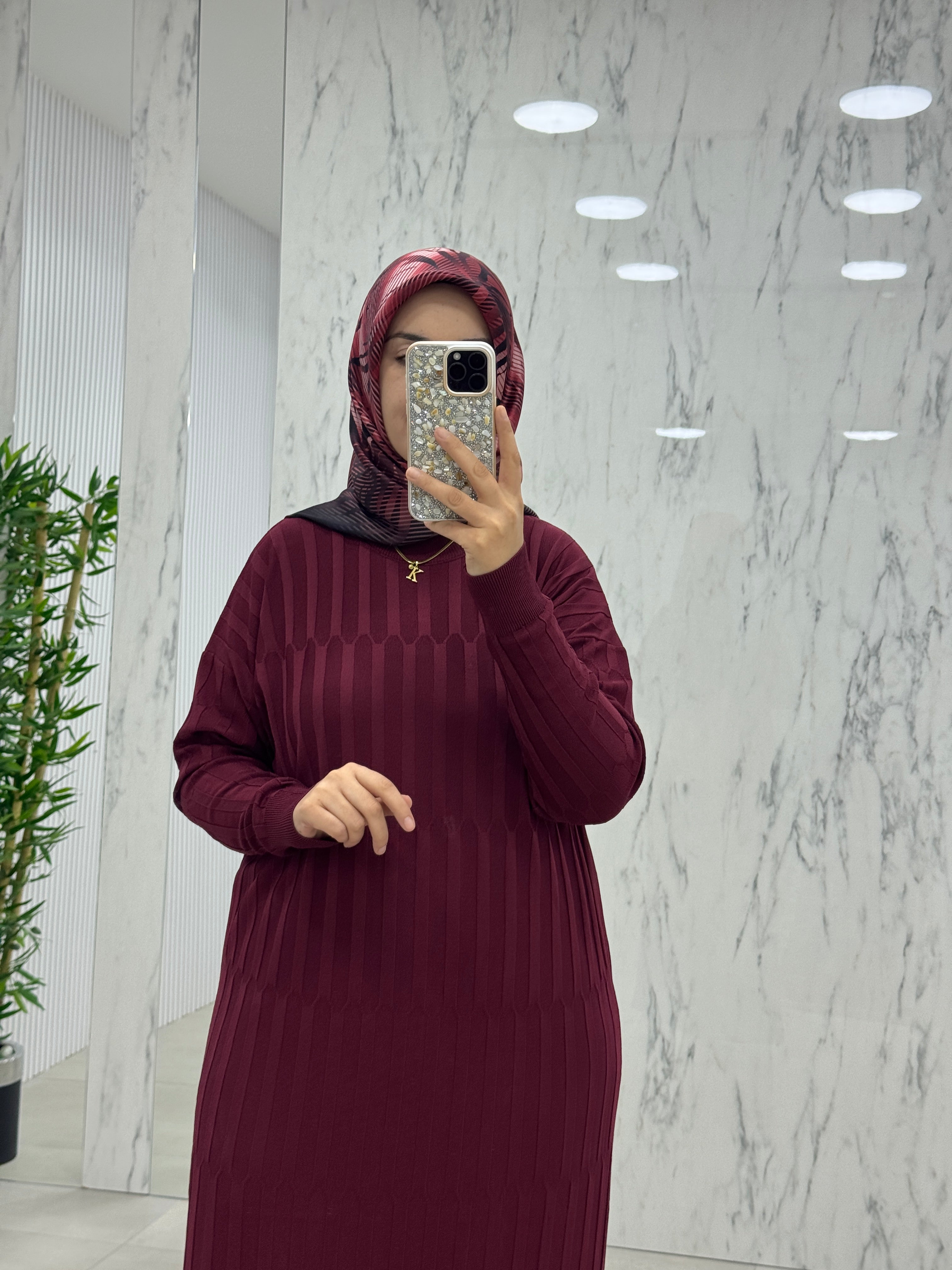 KADO DESENLİ ELBİSE (2725538)