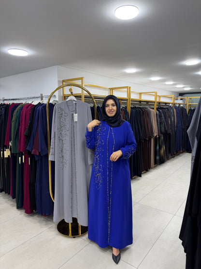 NİHAL TAŞLI İKİLİ GÖRÜNÜMLÜ ABAYA