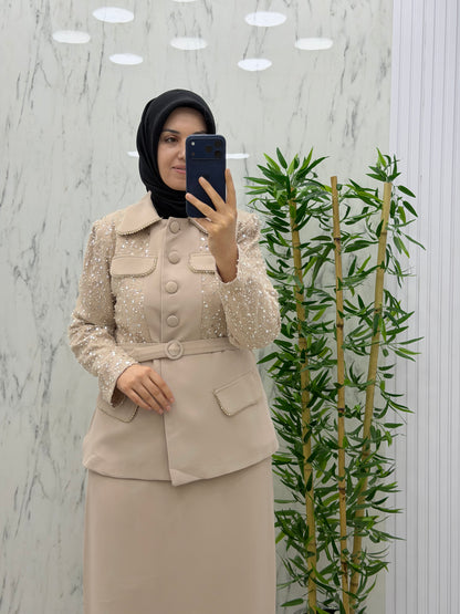 KİBRİT PUL PAYET ETEKLİ TAKIM(633)