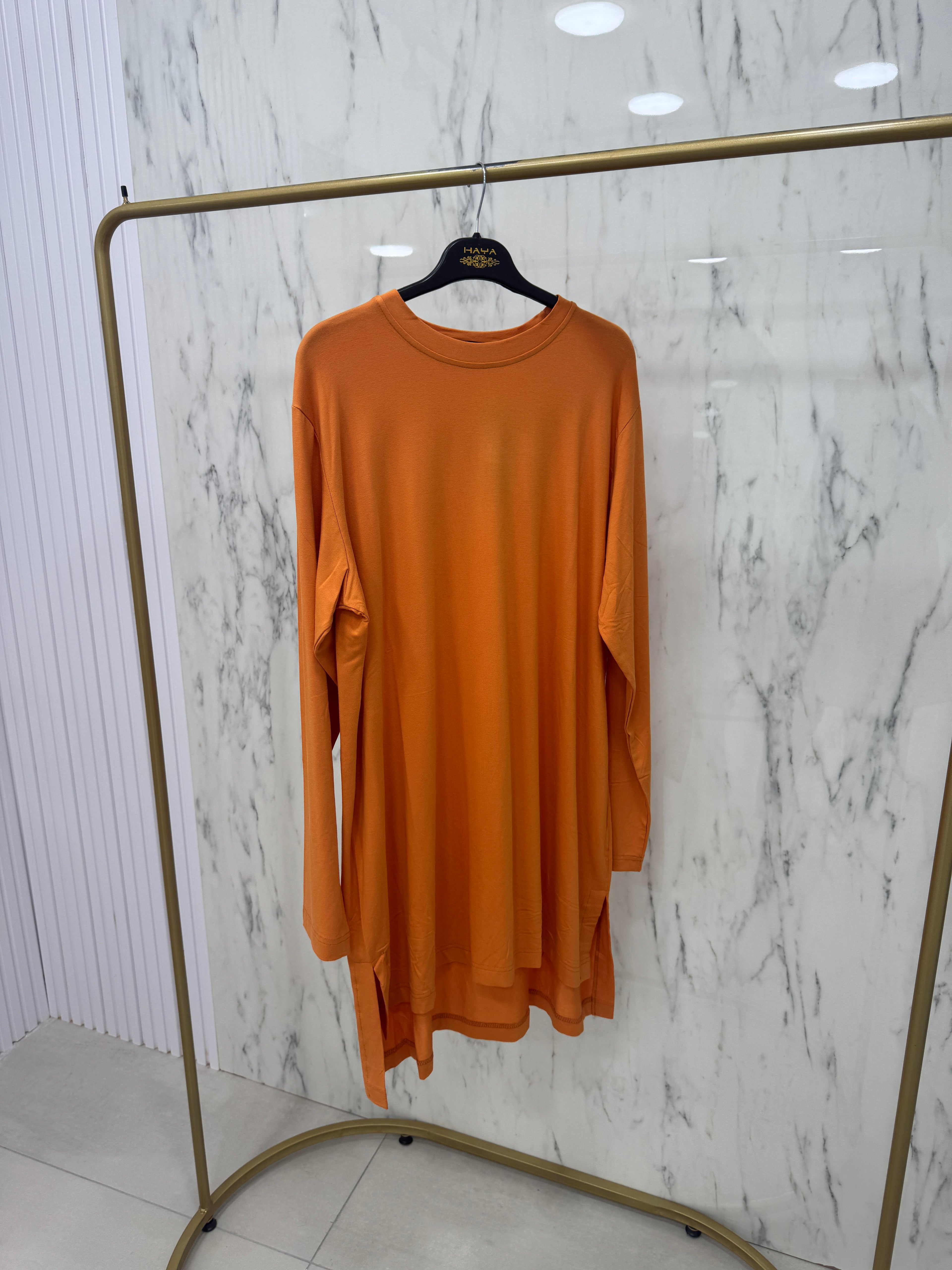 AYŞE AKAY DÜZ PENYE TUNİK