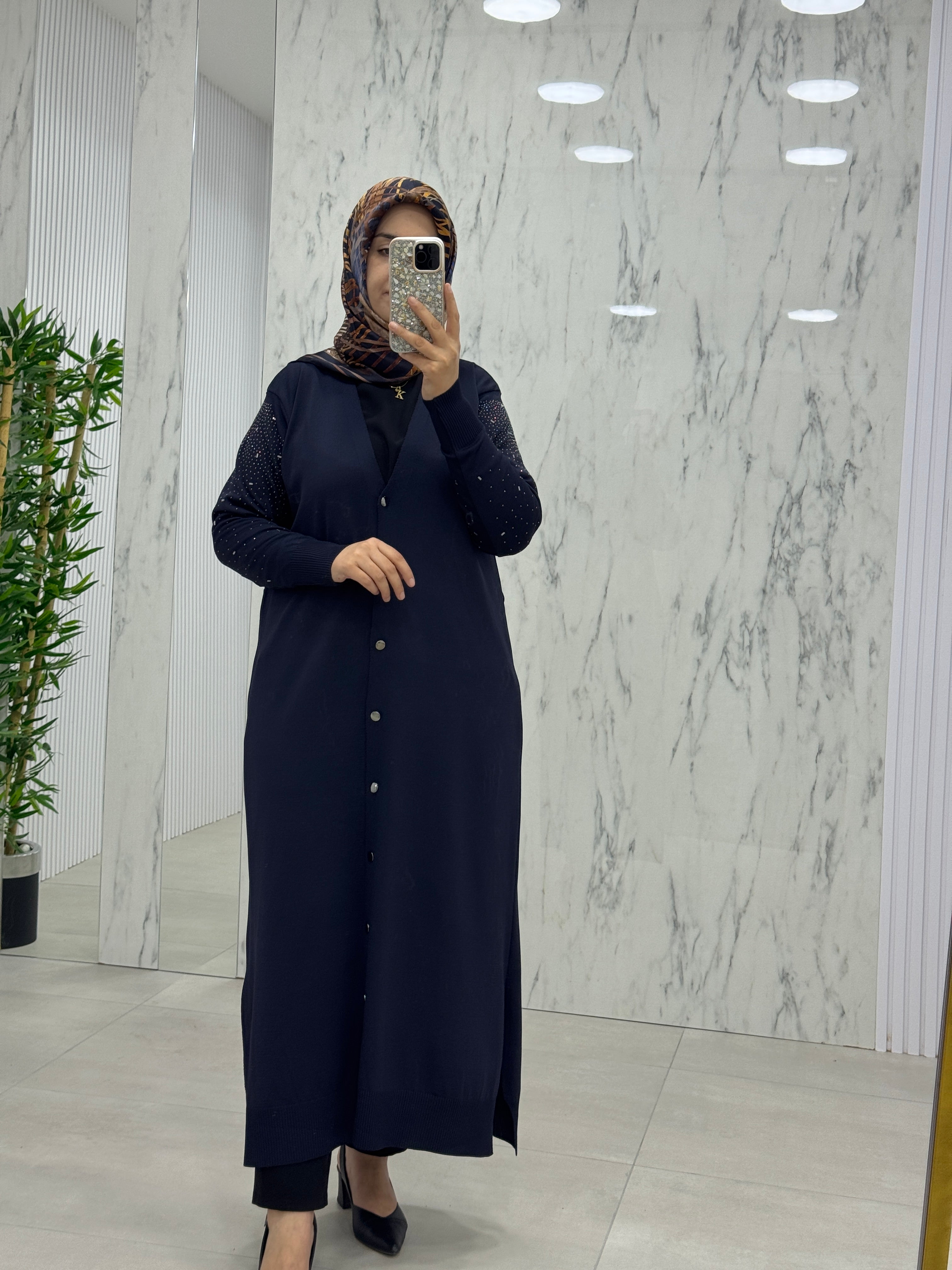 KADO KOLLARI TAŞLI HIRKA (2725003)