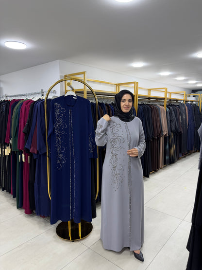 NİHAL TAŞLI İKİLİ GÖRÜNÜMLÜ ABAYA