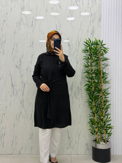 MODA İLDEM ŞİFON DETAYLI TUNİK(2113)