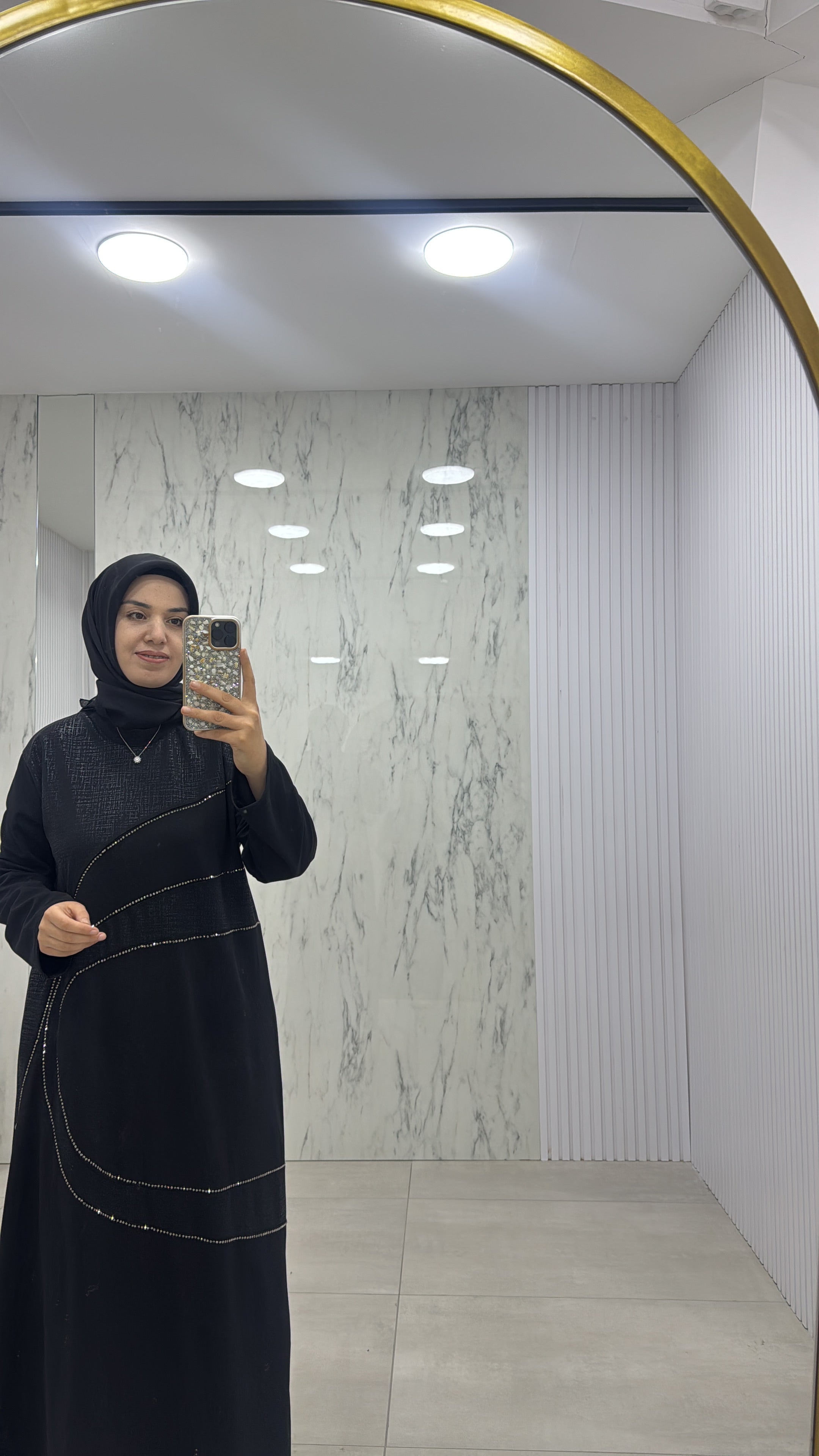 NİHAL TAŞLI ELBİSE(7412)