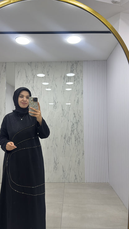 NİHAL TAŞLI ELBİSE(7412)