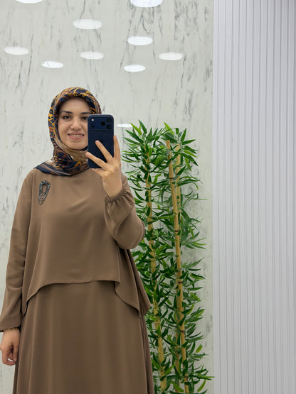 MUSAB YENİ DUBAİ ELBİSE(8621)