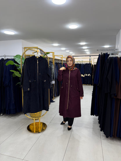AYŞE AKAY KOT KADİFE KAP (11013)