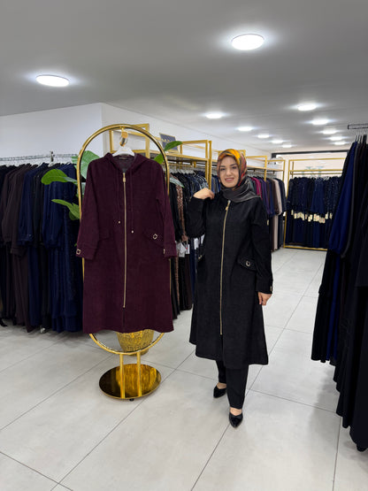 AYŞE AKAY KOT KADİFE KAP (11013)