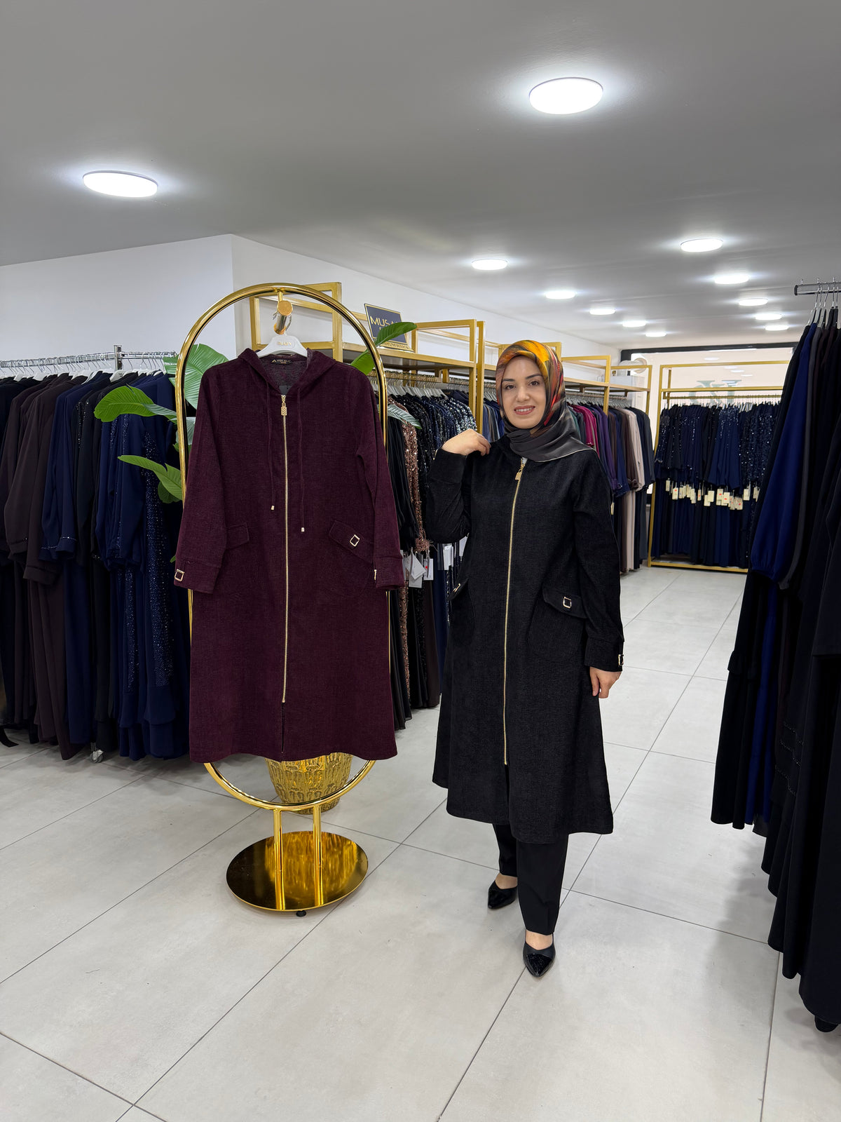 AYŞE AKAY KOT KADİFE KAP (11013)