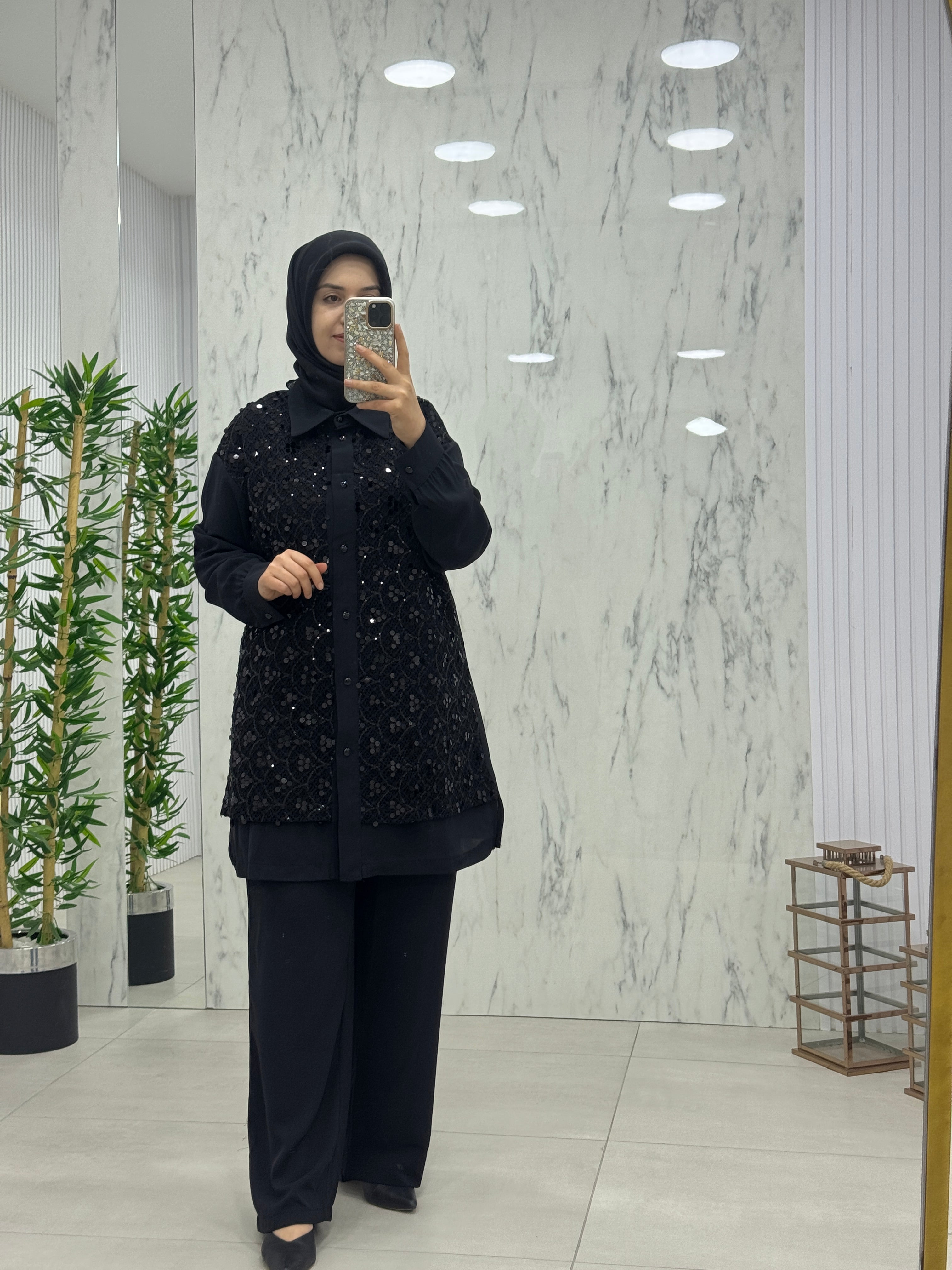 ENDİVA DANTELLİ 2'Lİ TAKIM(18751)