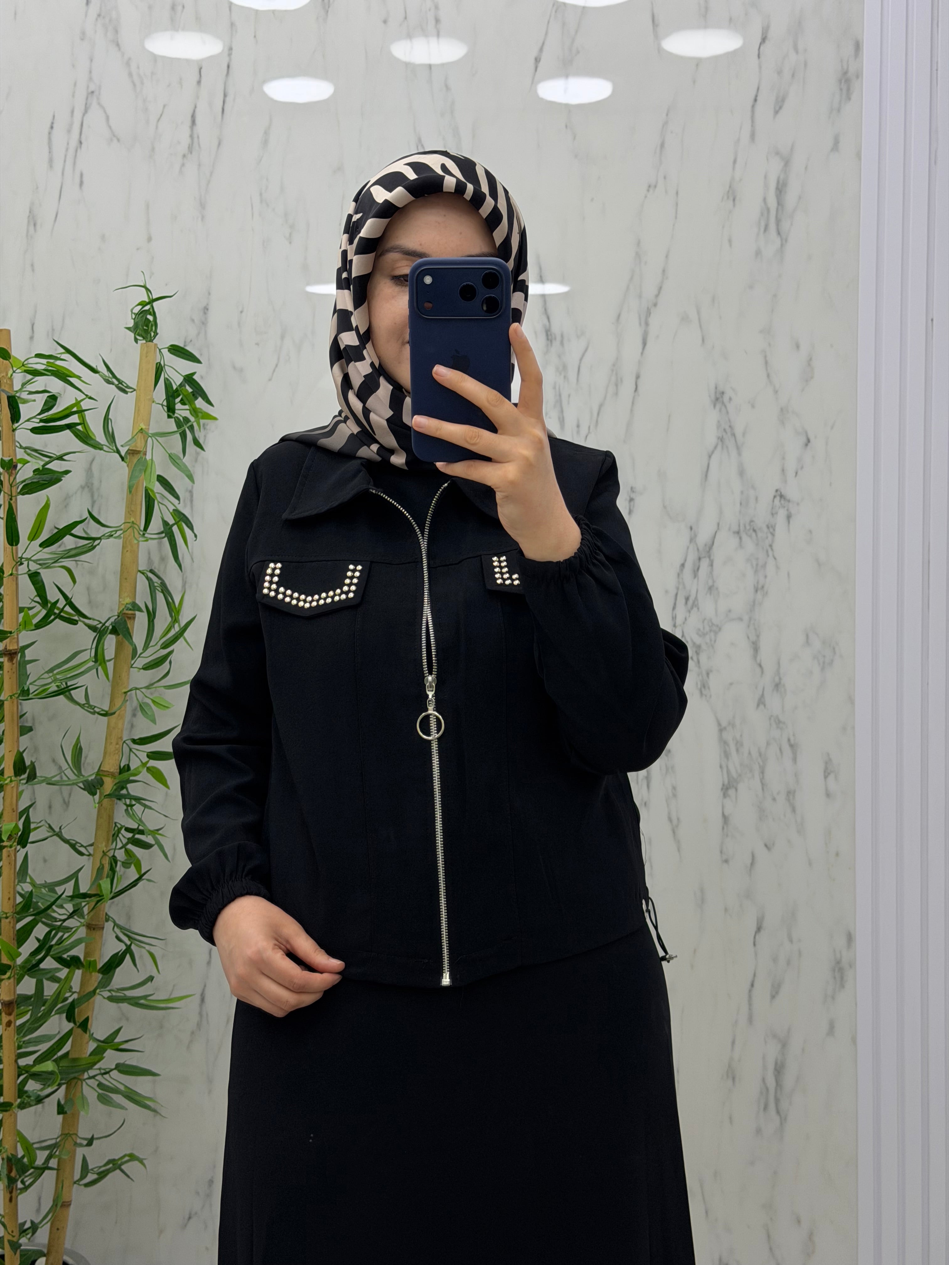 ECE TRİKO CEKETLİ ELBİSE TAKIM