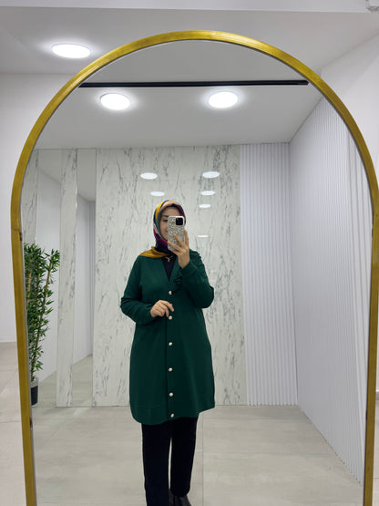 KADO ŞİFON KOMBİNLİ HIRKA (251256)