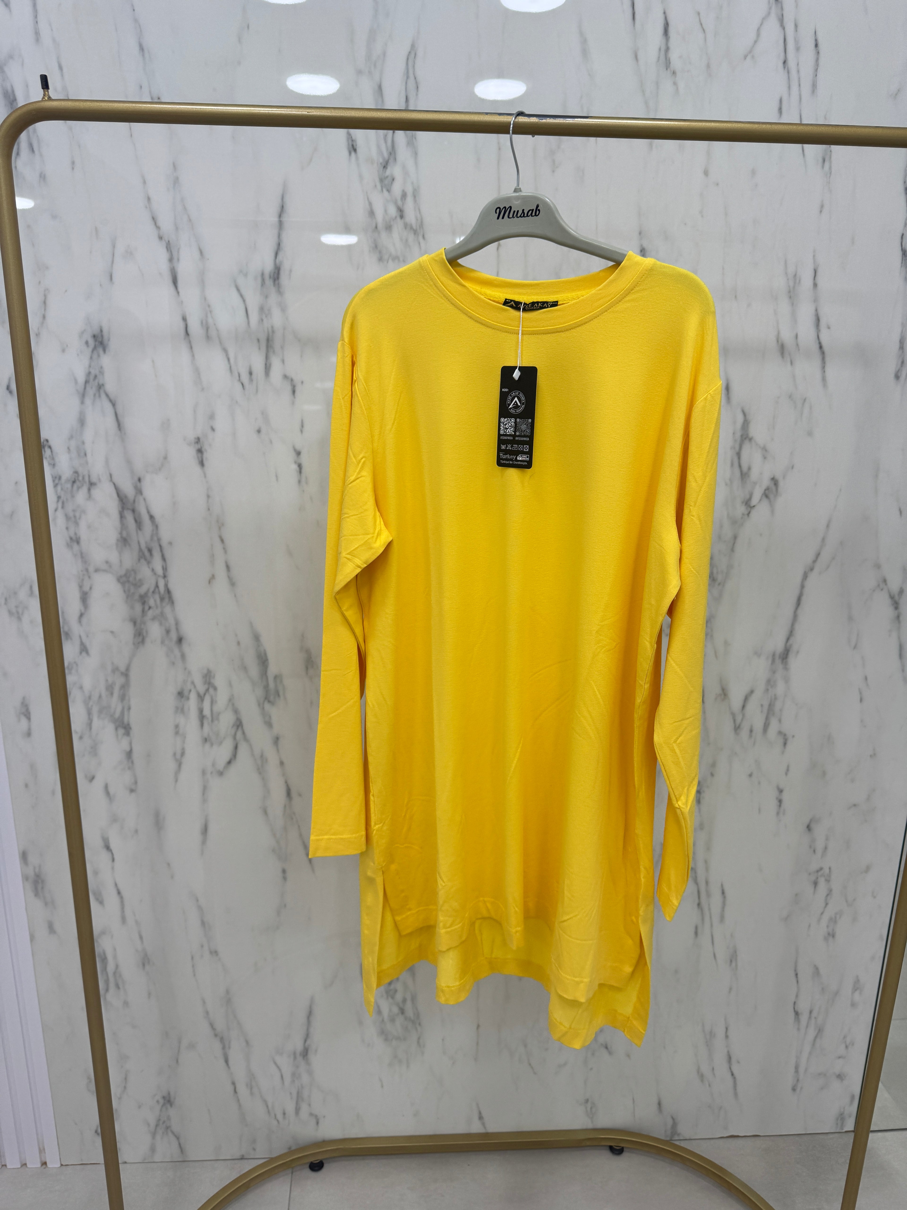 AYŞE AKAY DÜZ PENYE TUNİK