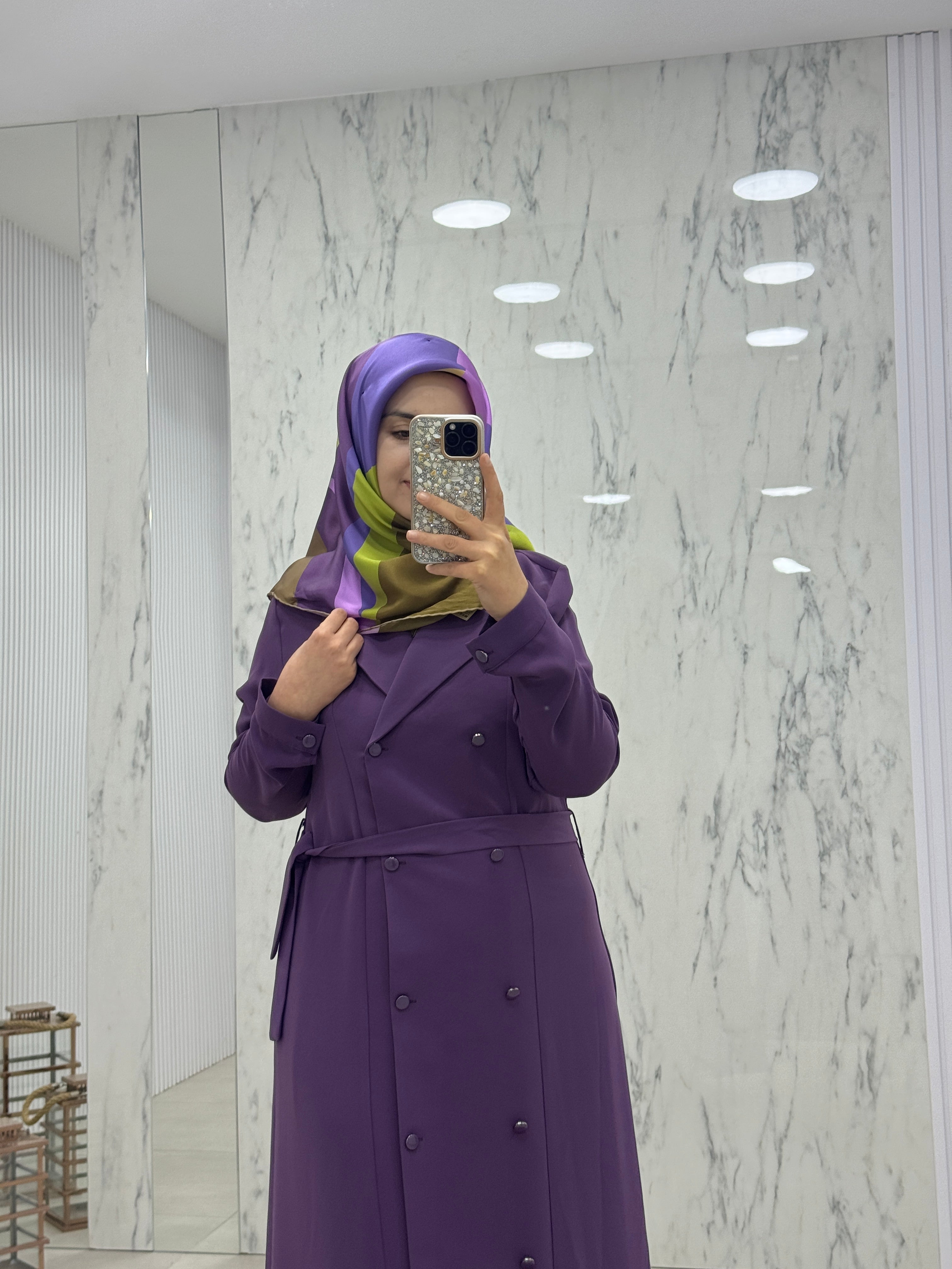 FREEMOOD ELBİSE FERACE (25004)