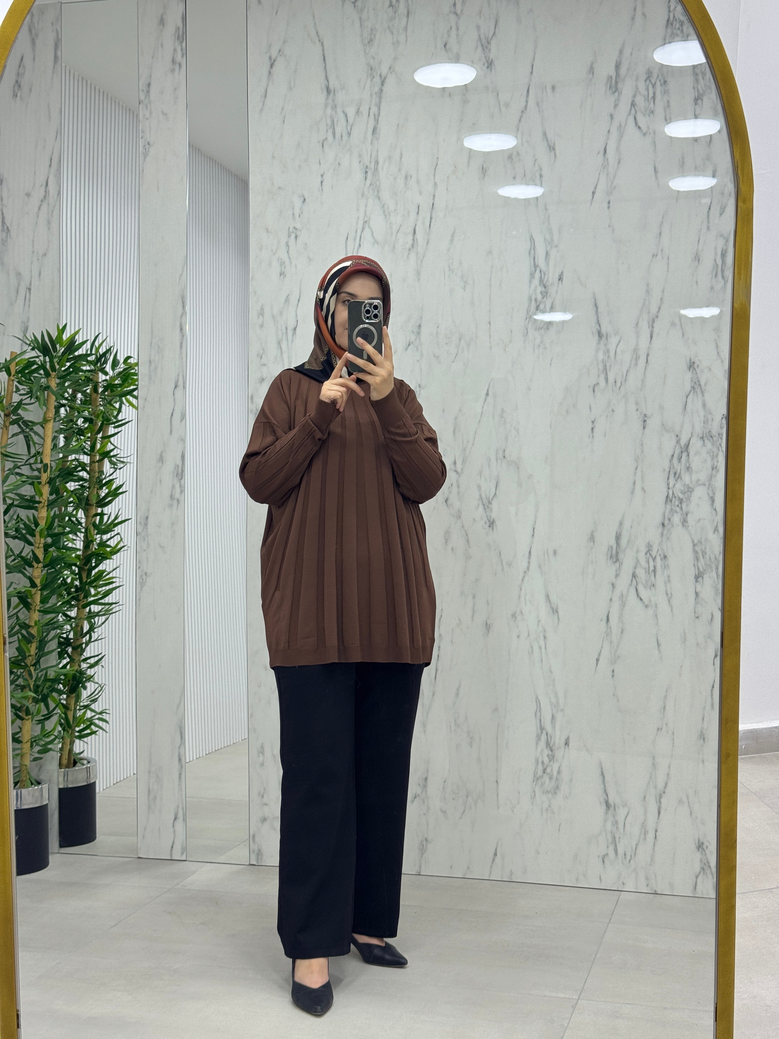 KADO MERSERİZE RIBBED TUNİK (2725509)
