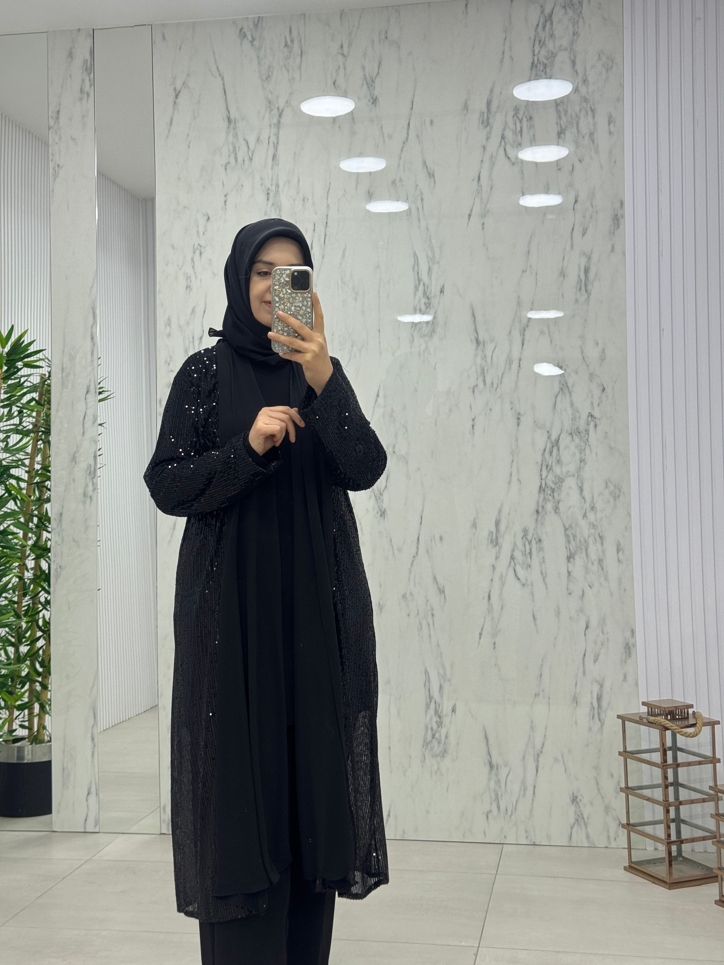 NİHAL PULLU PAYETLİ 3'LÜ TAKIM(7213)