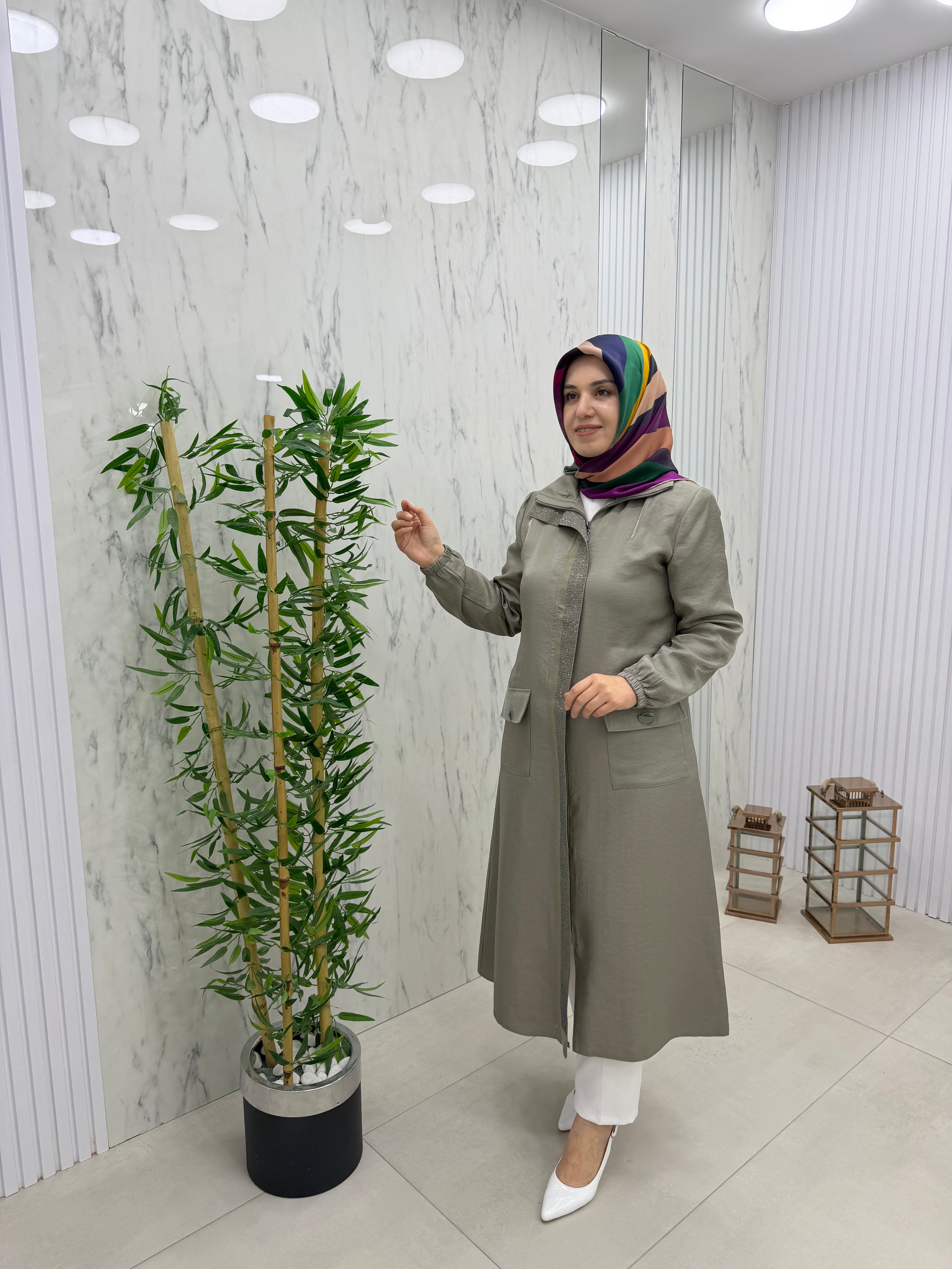 SARAN MODA PAT TAŞLI KAP