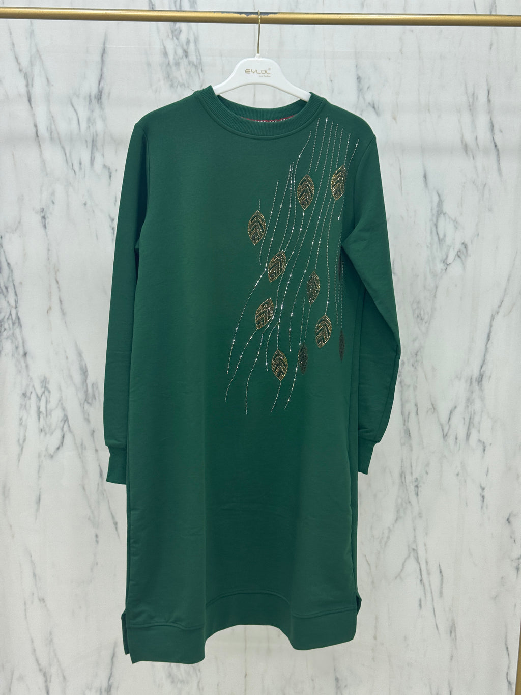 AYŞE AKAY YAPRAK MODEL TUNİK