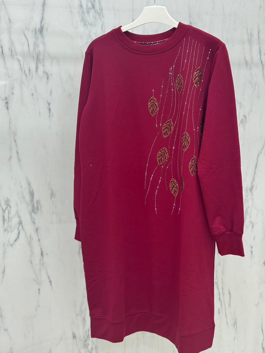 AYŞE AKAY YAPRAK MODEL TUNİK