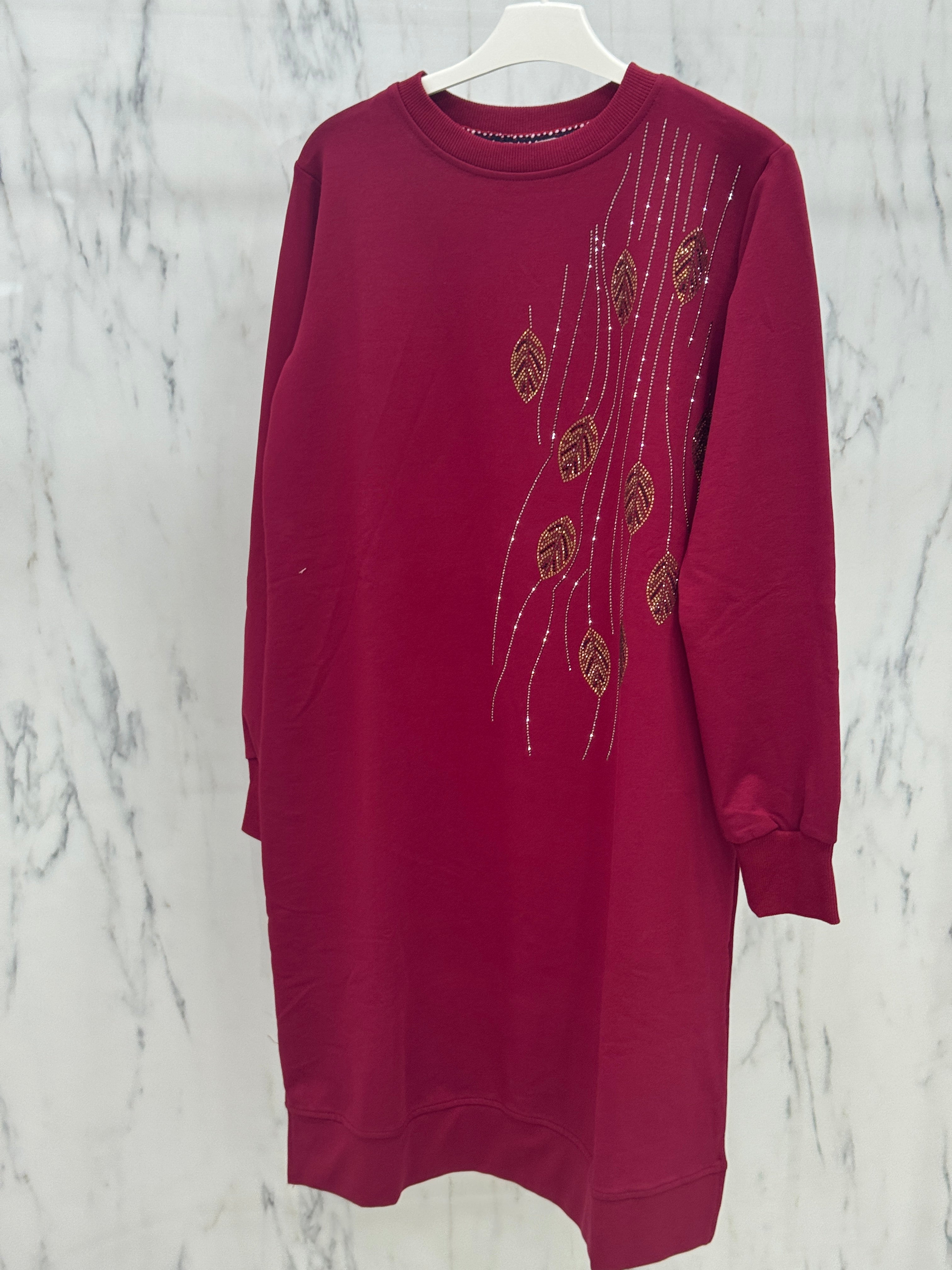 AYŞE AKAY YAPRAK MODEL TUNİK