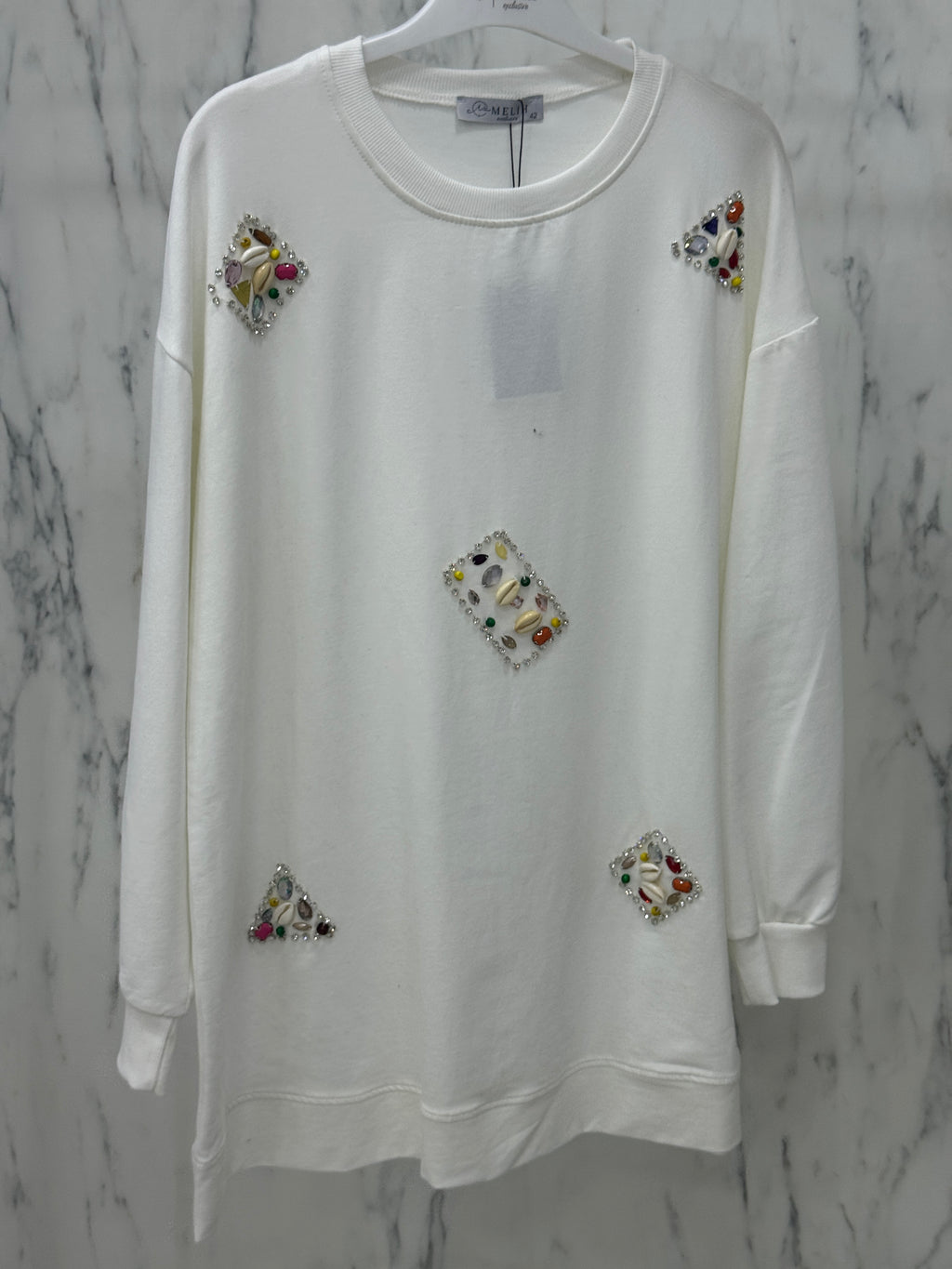 MELİH RENKLİ TAŞLI TUNİK